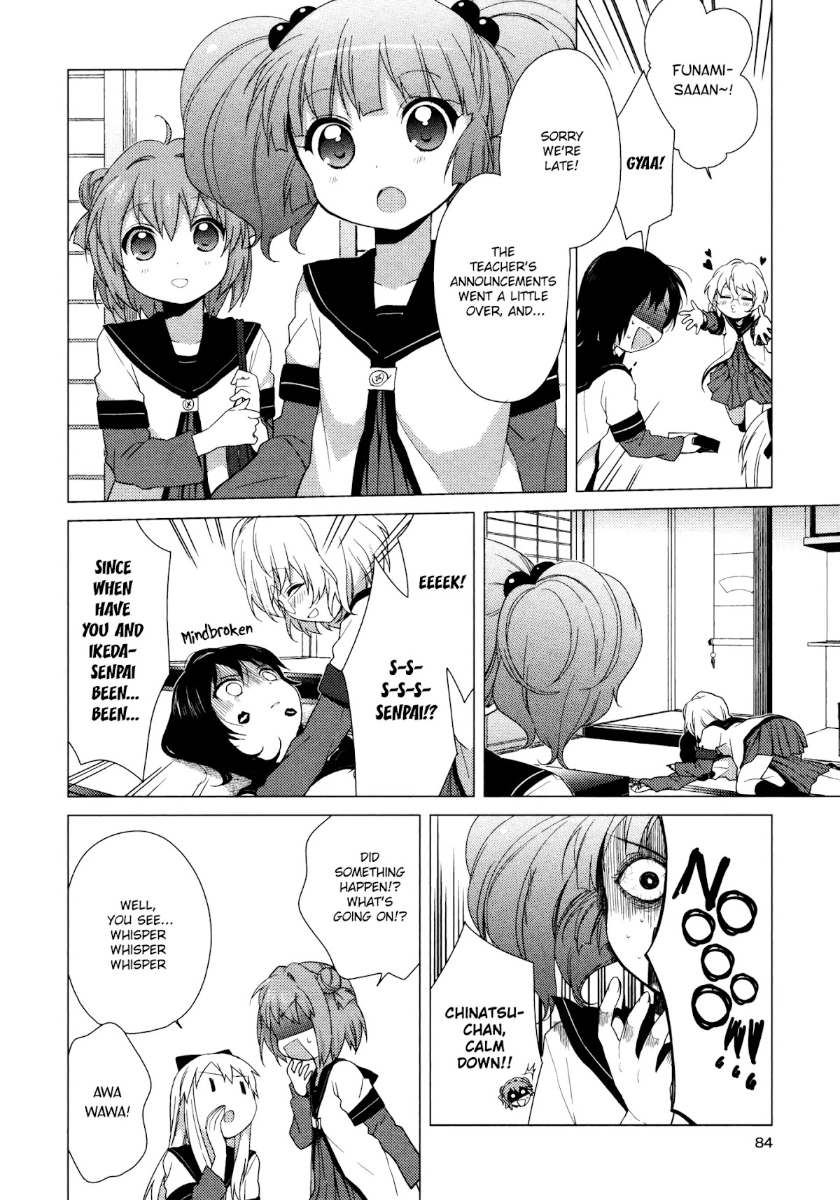 Yuru Yuri Chapter 38 page 6 - Chapter 38: Alcohol and Tears, Girls and Girls