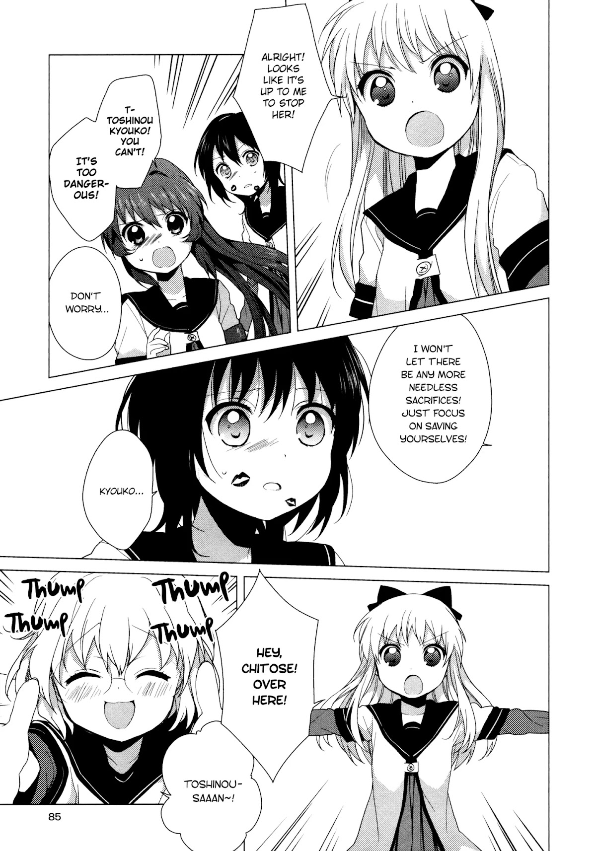 Yuru Yuri Chapter 38 page 7 - Chapter 38: Alcohol and Tears, Girls and Girls