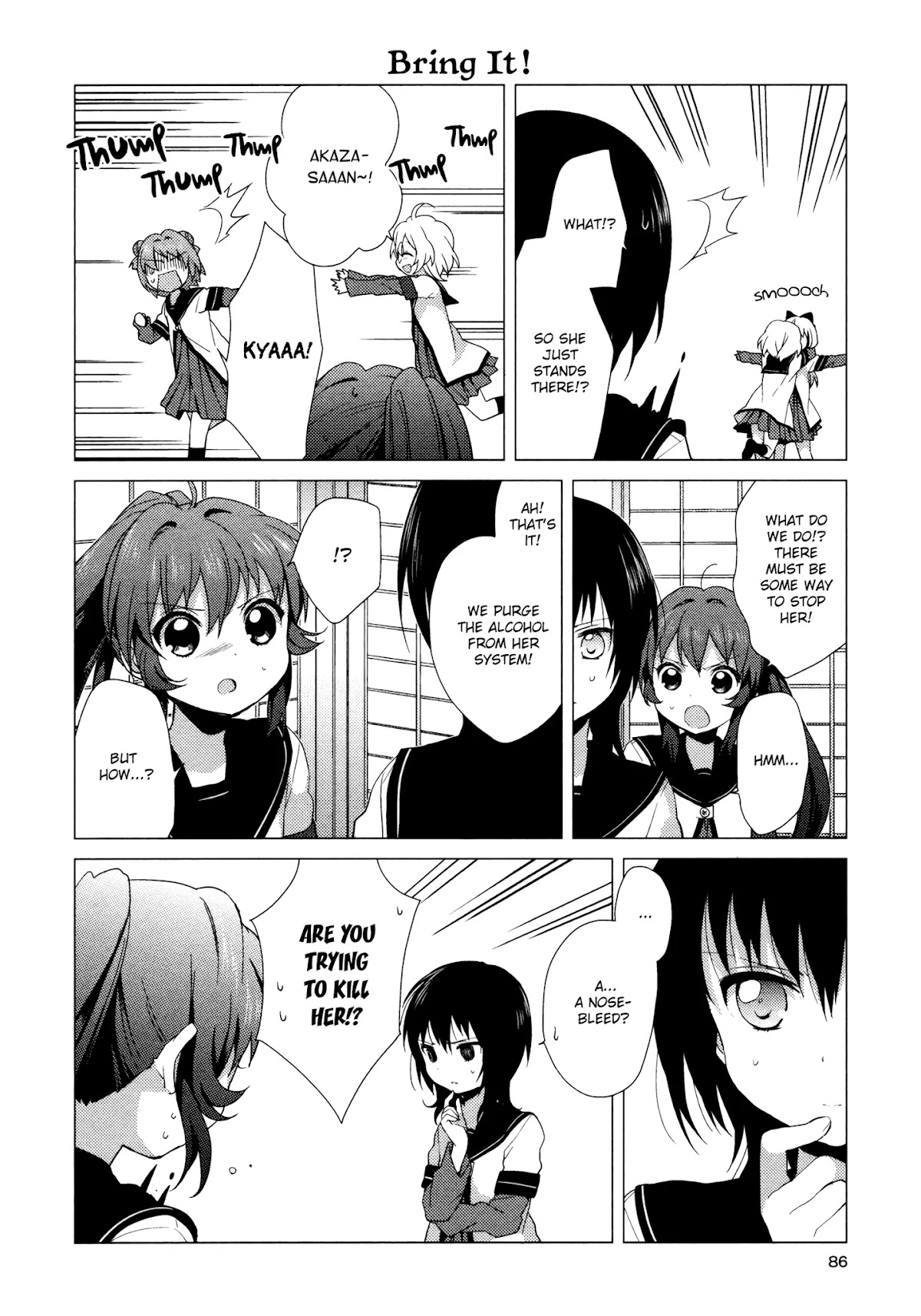 Yuru Yuri Chapter 38 page 8 - Chapter 38: Alcohol and Tears, Girls and Girls