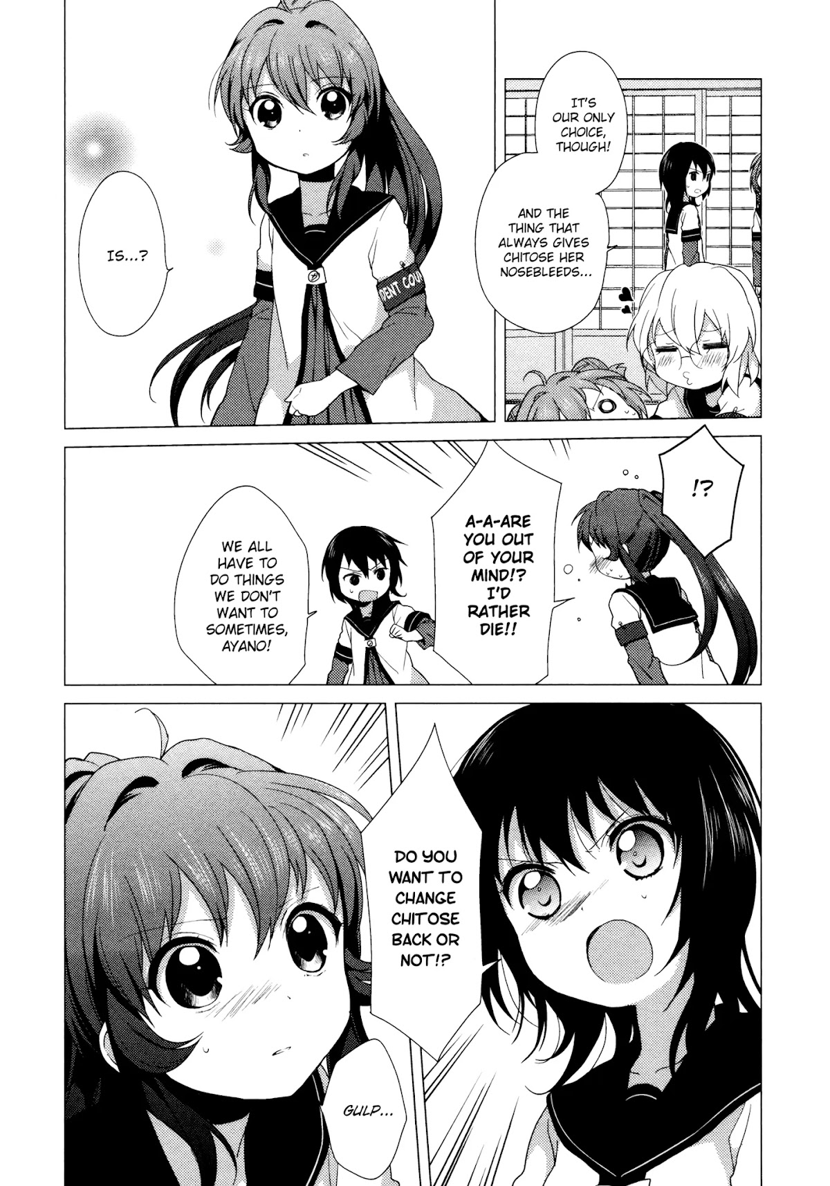 Yuru Yuri Chapter 38 page 9 - Chapter 38: Alcohol and Tears, Girls and Girls