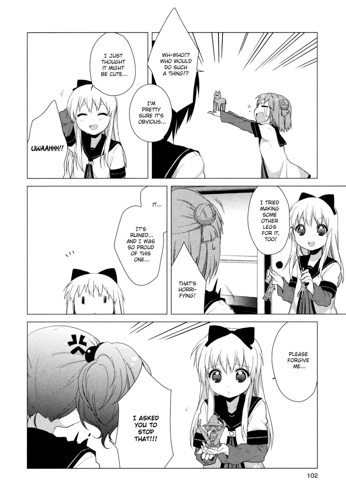 Yuru Yuri Chapter 39 page 10 - Chapter 39: Knead the Kitty, Knead the Kitty