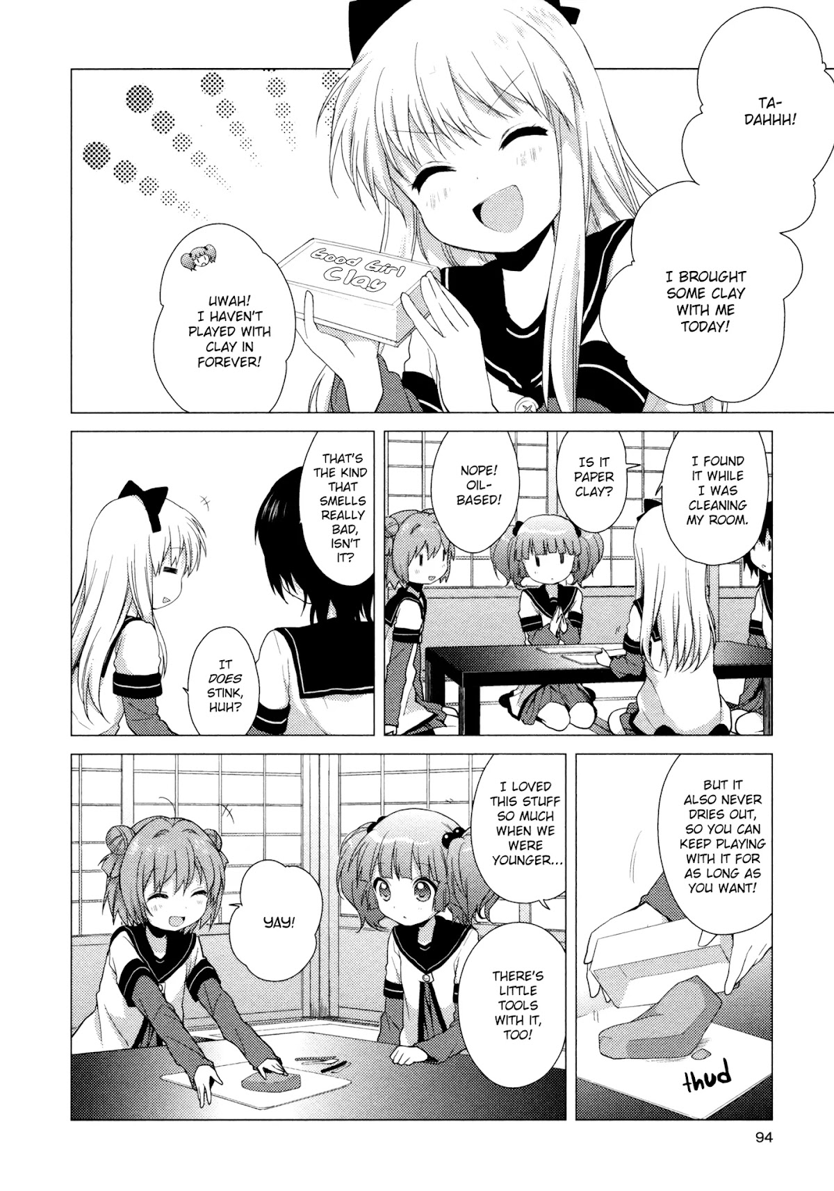 Yuru Yuri Chapter 39 page 2 - Chapter 39: Knead the Kitty, Knead the Kitty