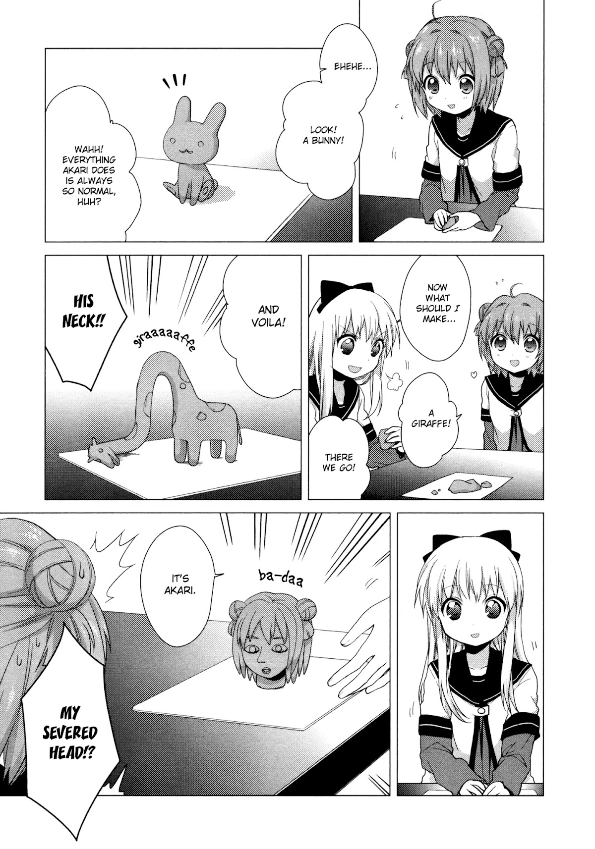 Yuru Yuri Chapter 39 page 3 - Chapter 39: Knead the Kitty, Knead the Kitty