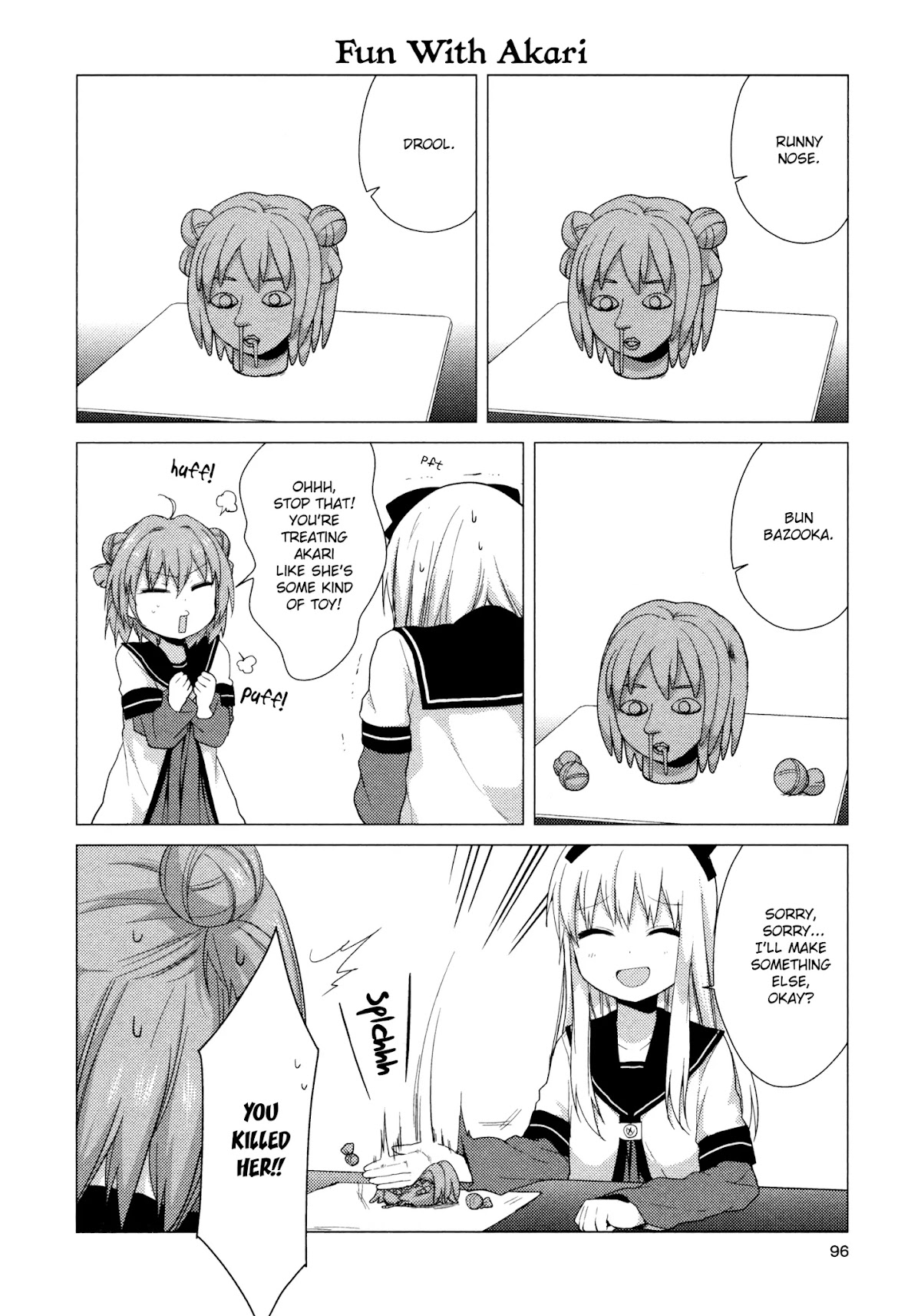 Yuru Yuri Chapter 39 page 4 - Chapter 39: Knead the Kitty, Knead the Kitty