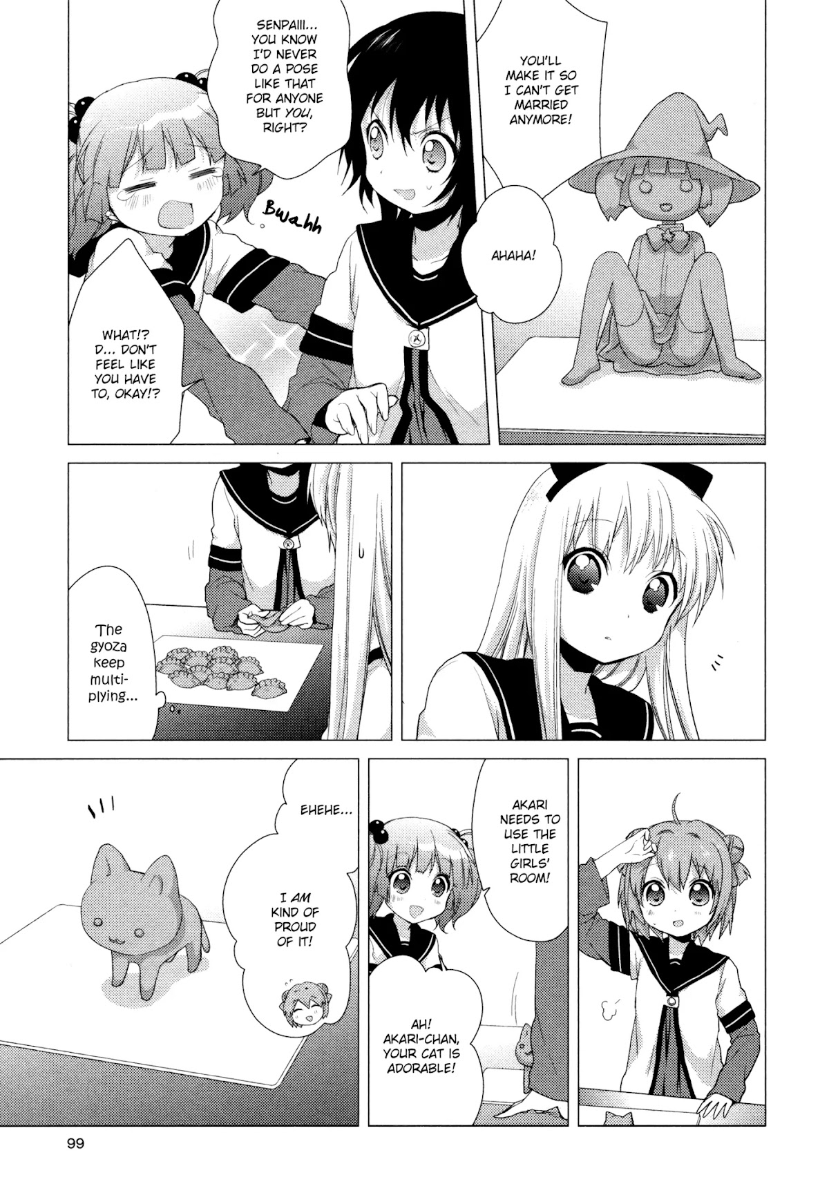 Yuru Yuri Chapter 39 page 7 - Chapter 39: Knead the Kitty, Knead the Kitty