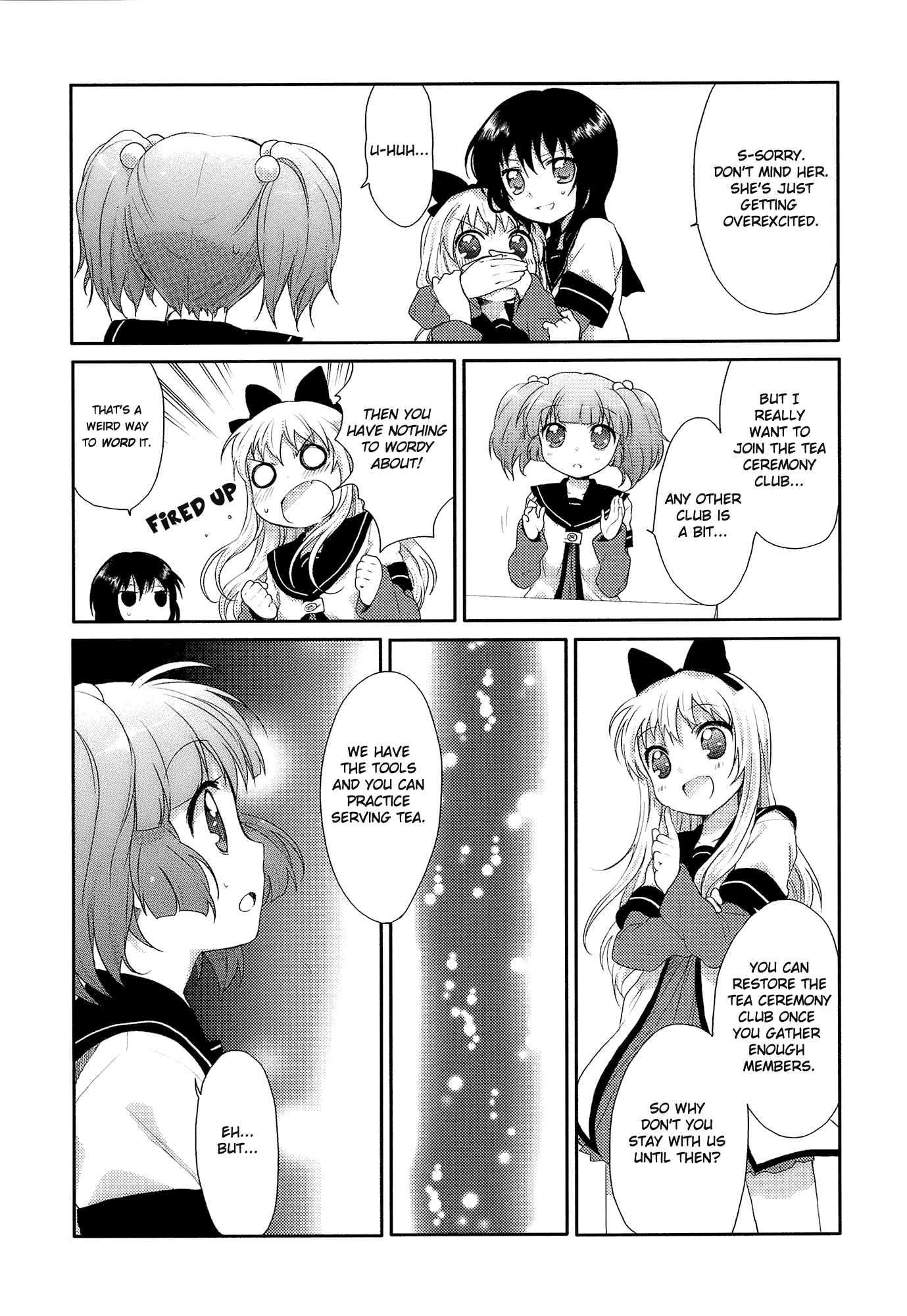 Yuru Yuri Chapter 4 page 3 - Chapter 4: Becoming Friends With Mirakurun!