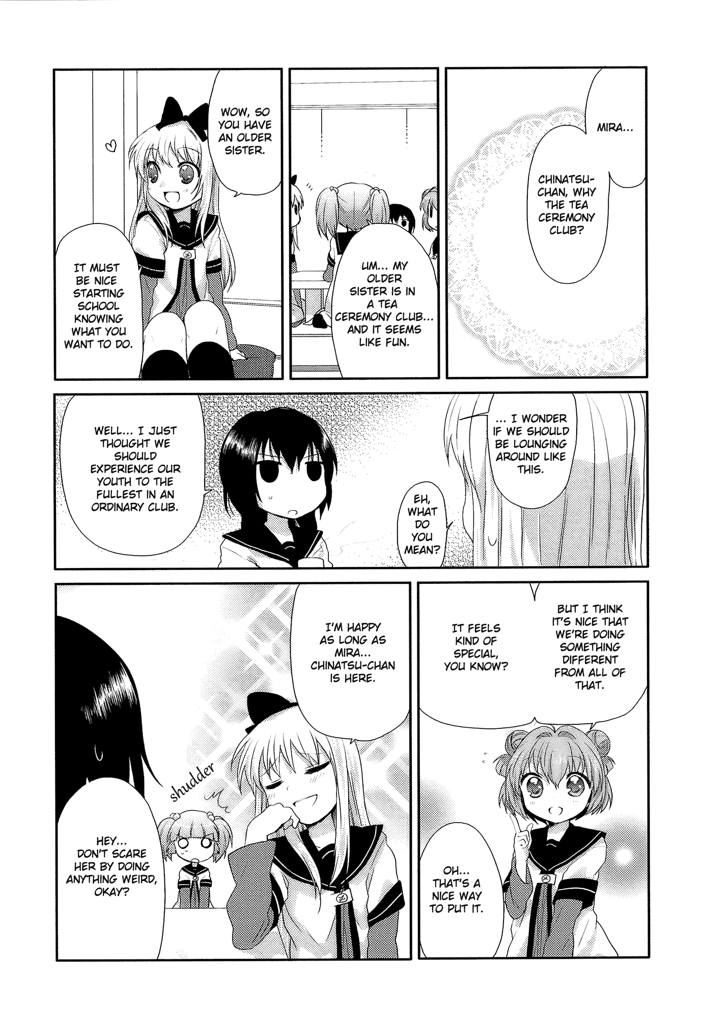 Yuru Yuri Chapter 4 page 5 - Chapter 4: Becoming Friends With Mirakurun!