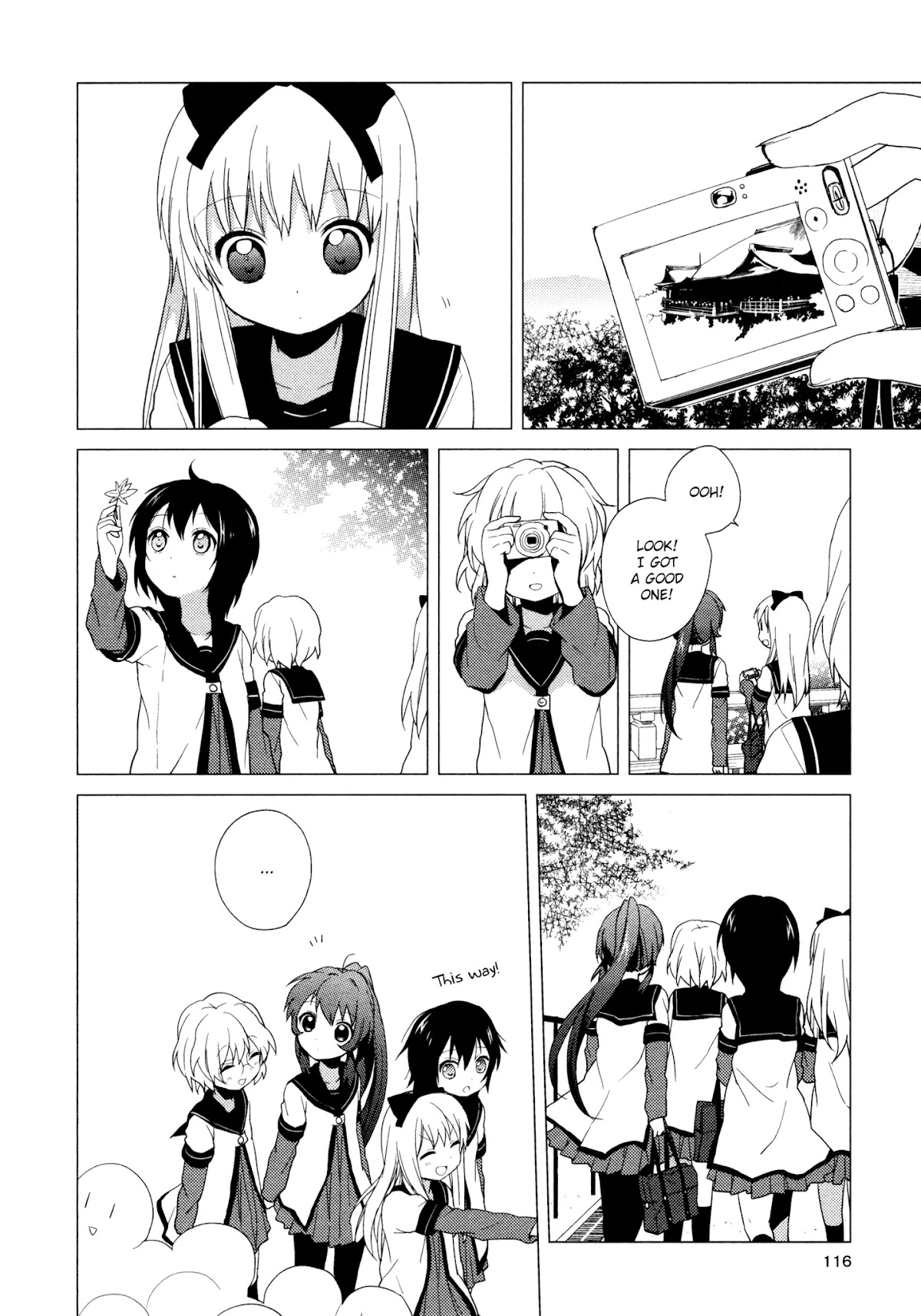 Yuru Yuri Chapter 40 page 10 - Chapter 40: Class Outing, Autumn 2010