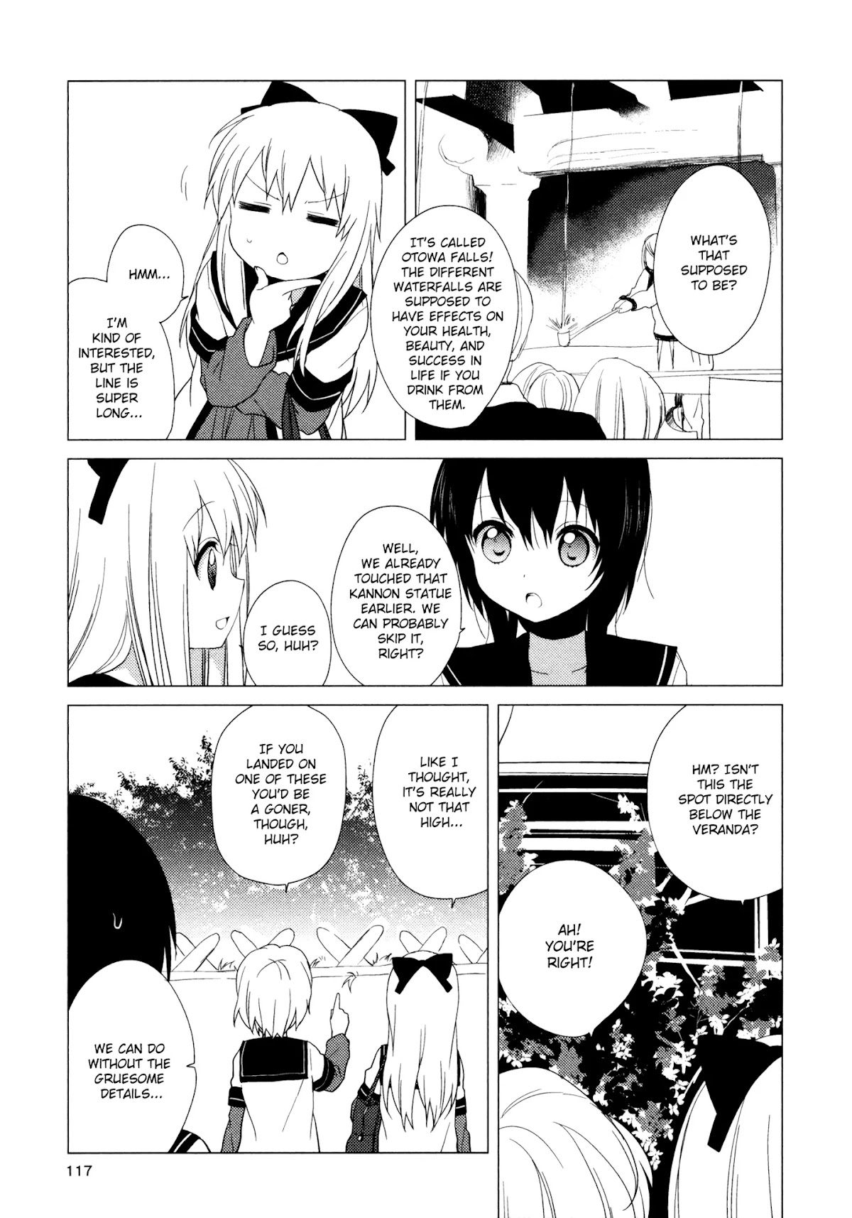 Yuru Yuri Chapter 40 page 11 - Chapter 40: Class Outing, Autumn 2010