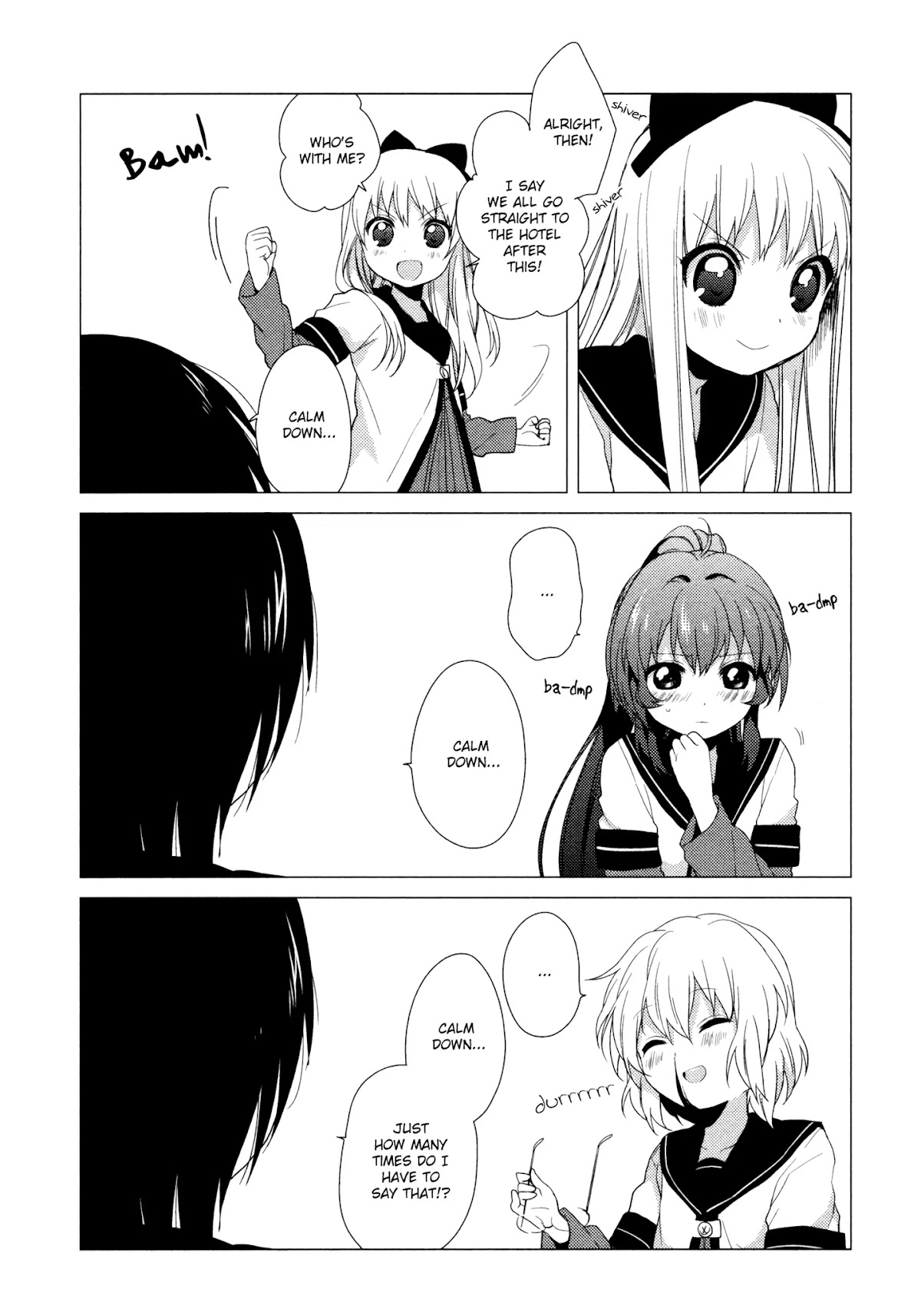 Yuru Yuri Chapter 40 page 16 - Chapter 40: Class Outing, Autumn 2010