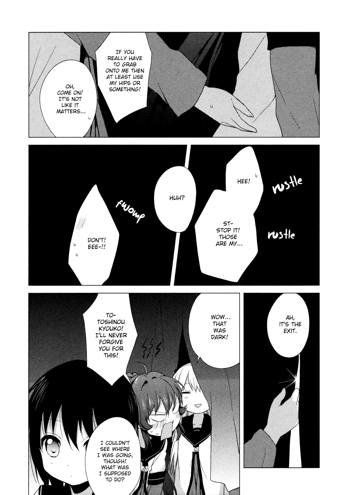 Yuru Yuri Chapter 40 page 5 - Chapter 40: Class Outing, Autumn 2010