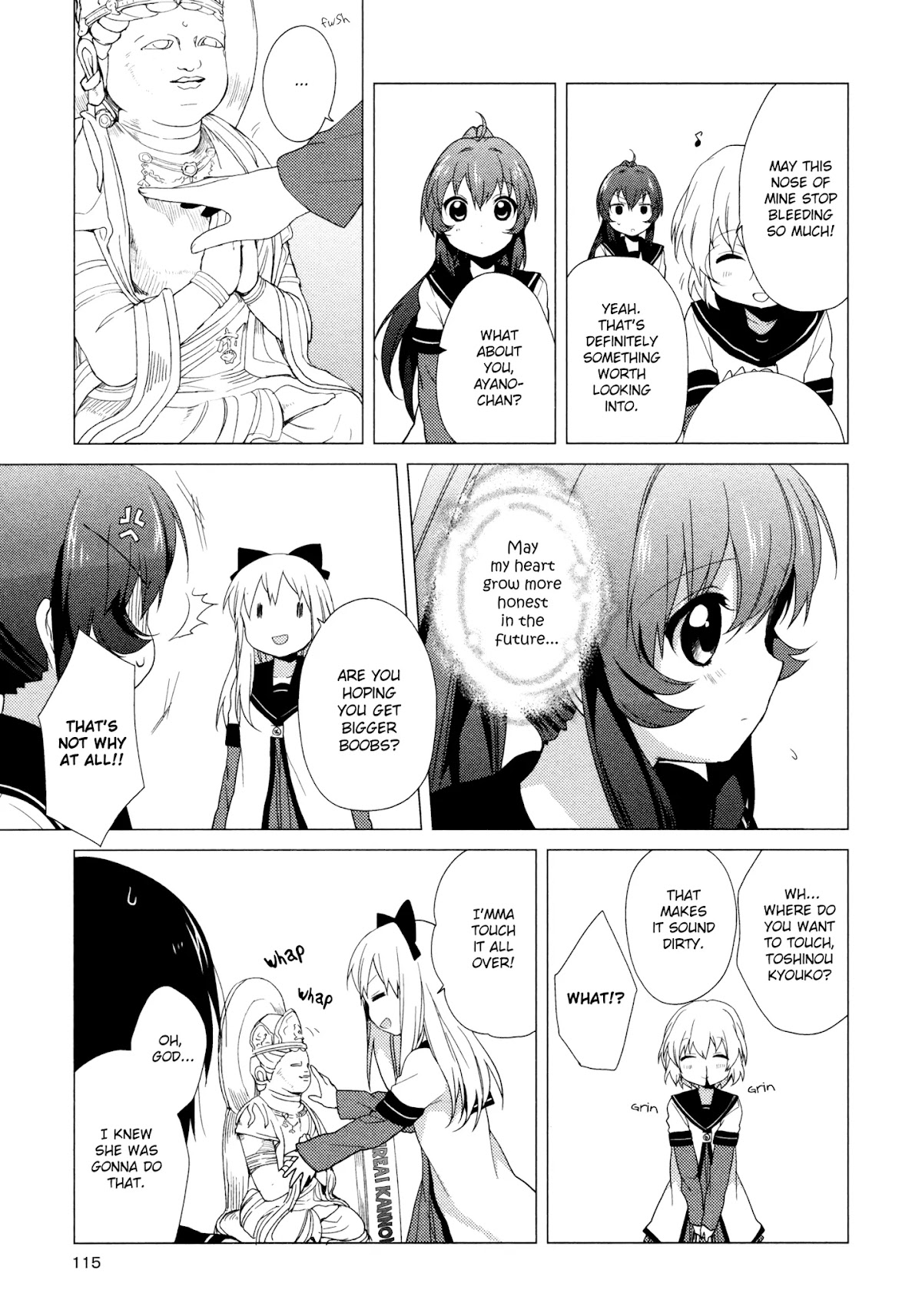 Yuru Yuri Chapter 40 page 9 - Chapter 40: Class Outing, Autumn 2010