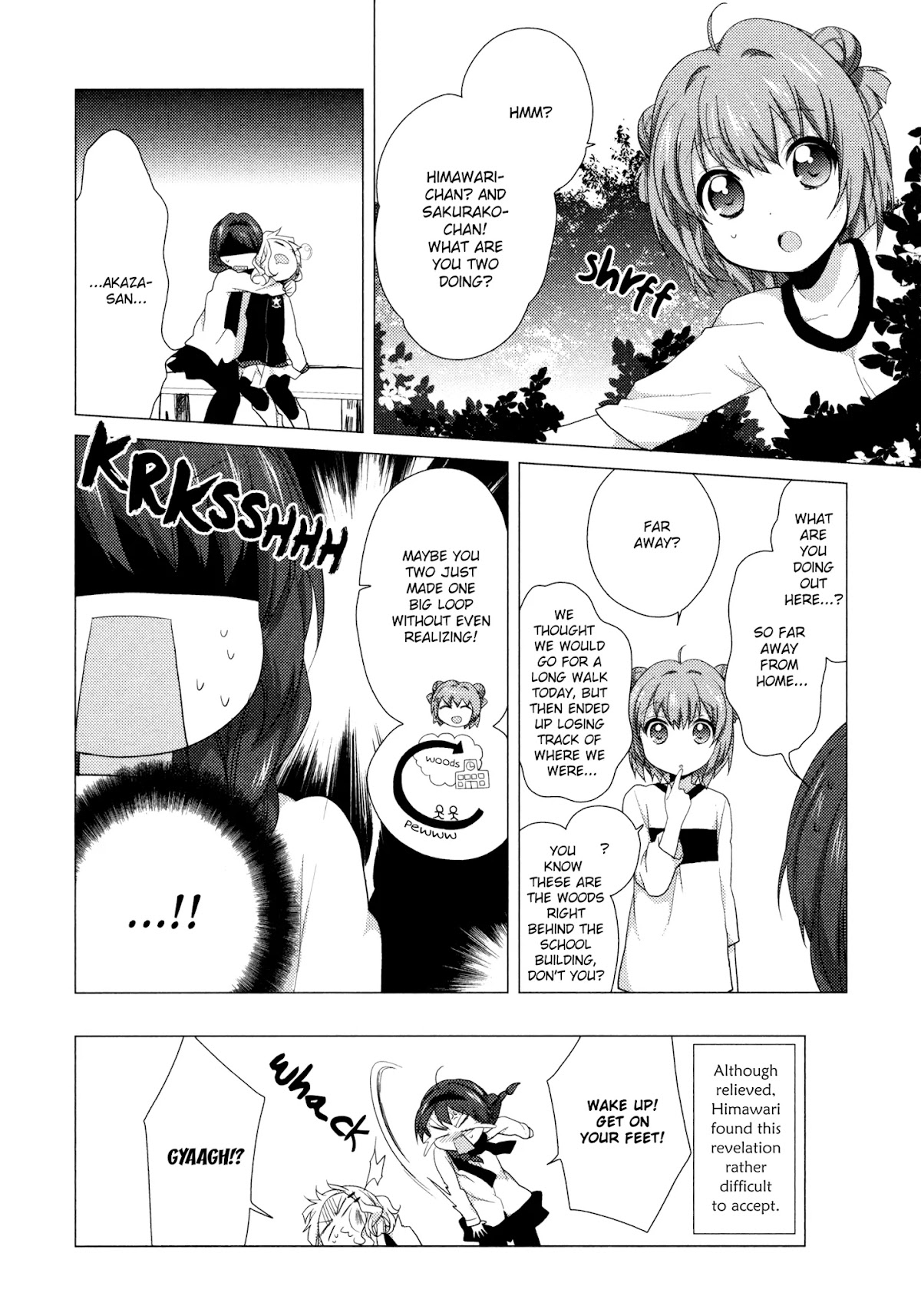 Yuru Yuri Chapter 42 page 12 - Chapter 42: Travel's All About Who We Take With Us...?