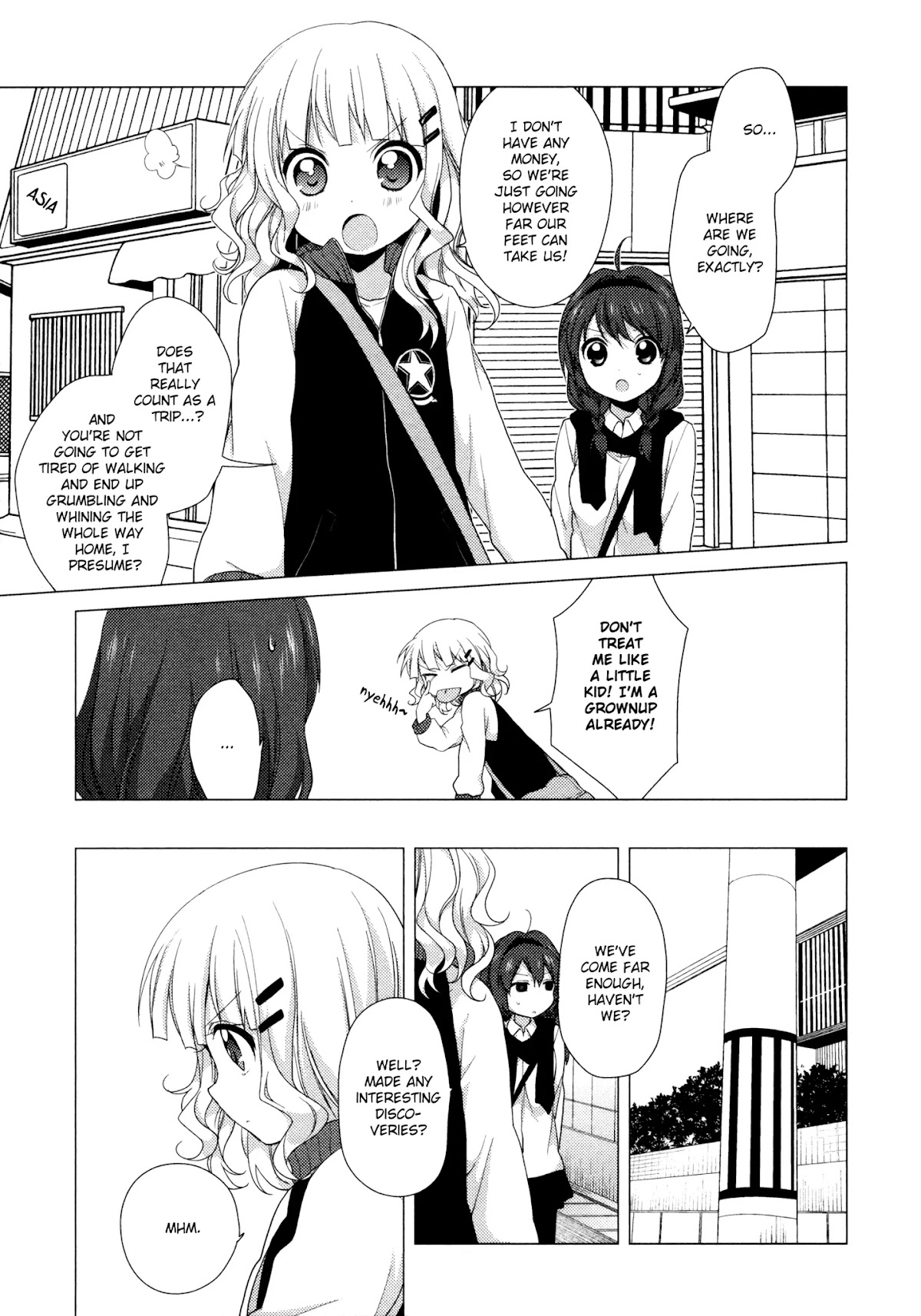 Yuru Yuri Chapter 42 page 3 - Chapter 42: Travel's All About Who We Take With Us...?