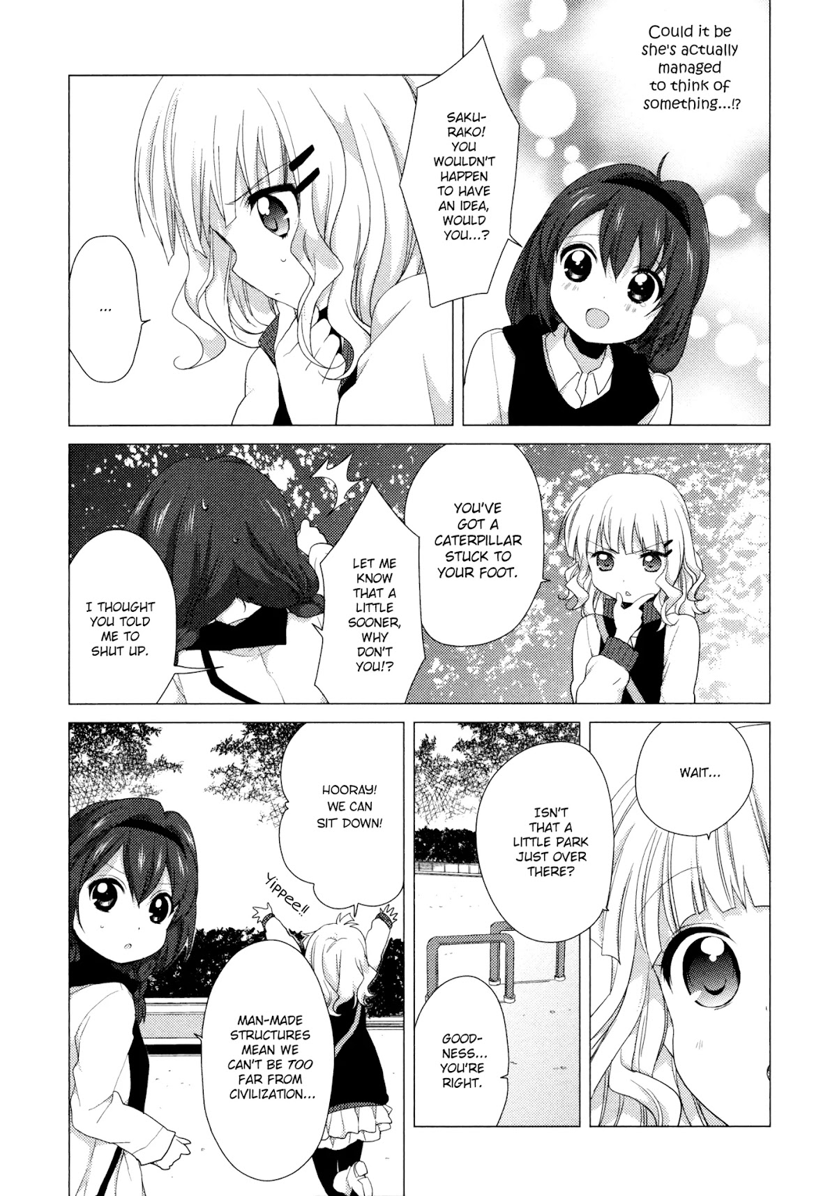 Yuru Yuri Chapter 42 page 9 - Chapter 42: Travel's All About Who We Take With Us...?