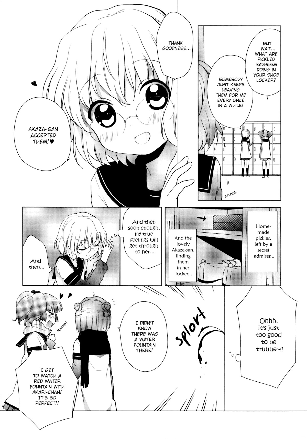 Yuru Yuri Chapter 43.5 page 8 - Chapter 43.5: Gachiyuri