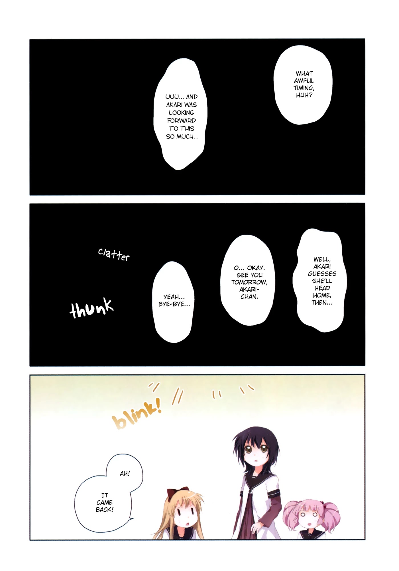 Yuru Yuri Chapter 43.8 page 7 - Chapter 43.8: Volume 4 Extras