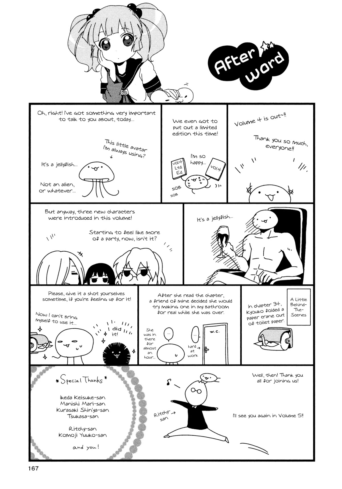 Yuru Yuri Chapter 43.8 page 8 - Chapter 43.8: Volume 4 Extras