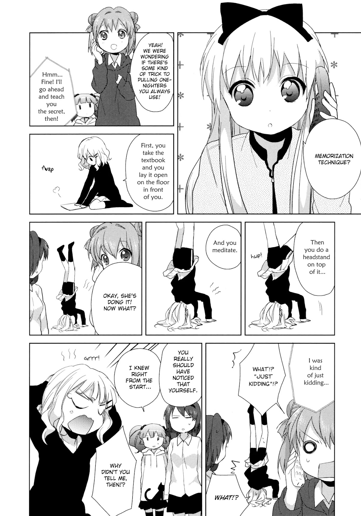 Yuru Yuri Chapter 44 page 8 - Chapter 44: Something Called a "Study Party"