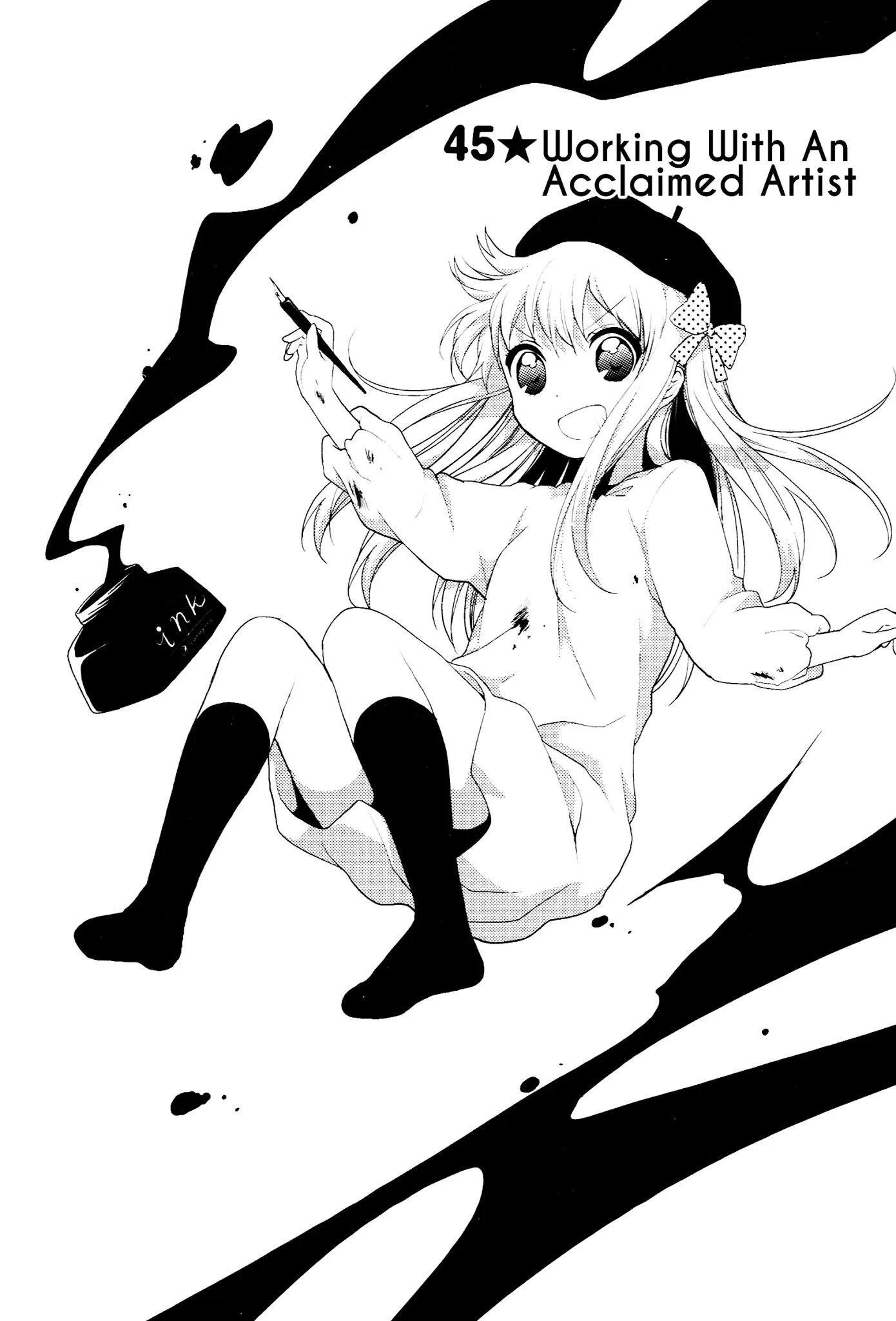 Yuru Yuri Chapter 45 page 1 - Chapter 45: Working With An Acclaimed Artist