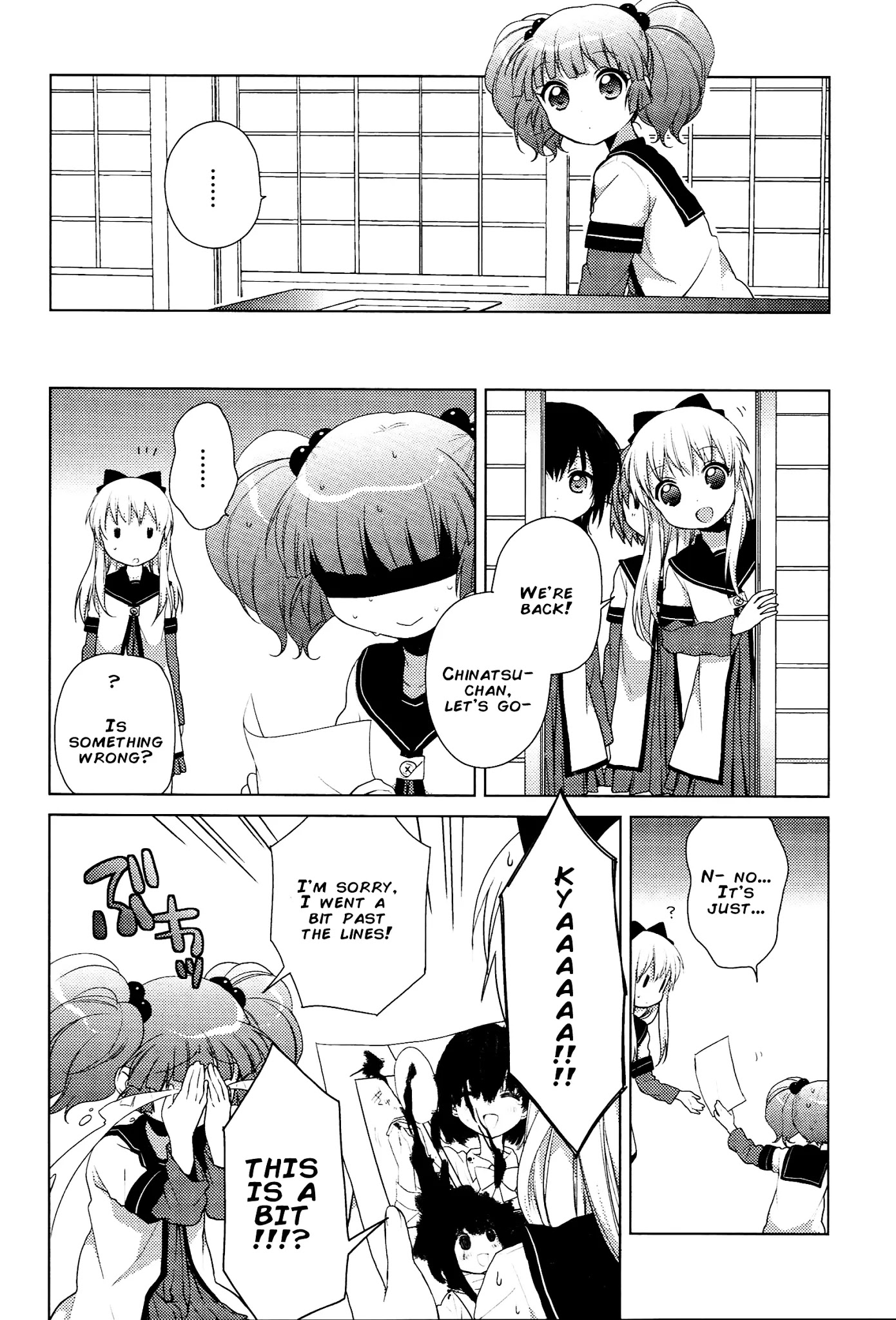 Yuru Yuri Chapter 45 page 12 - Chapter 45: Working With An Acclaimed Artist