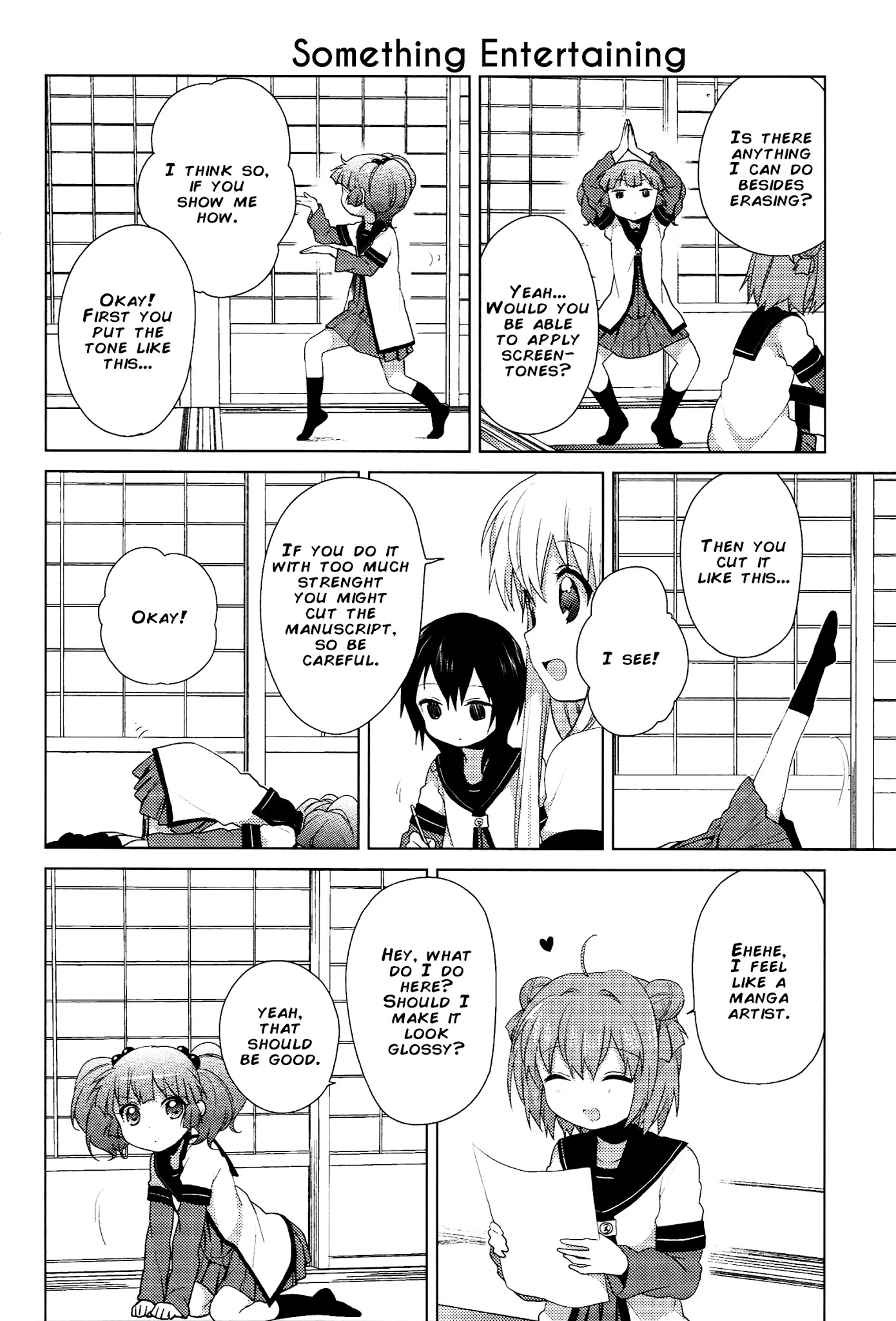 Yuru Yuri Chapter 45 page 6 - Chapter 45: Working With An Acclaimed Artist