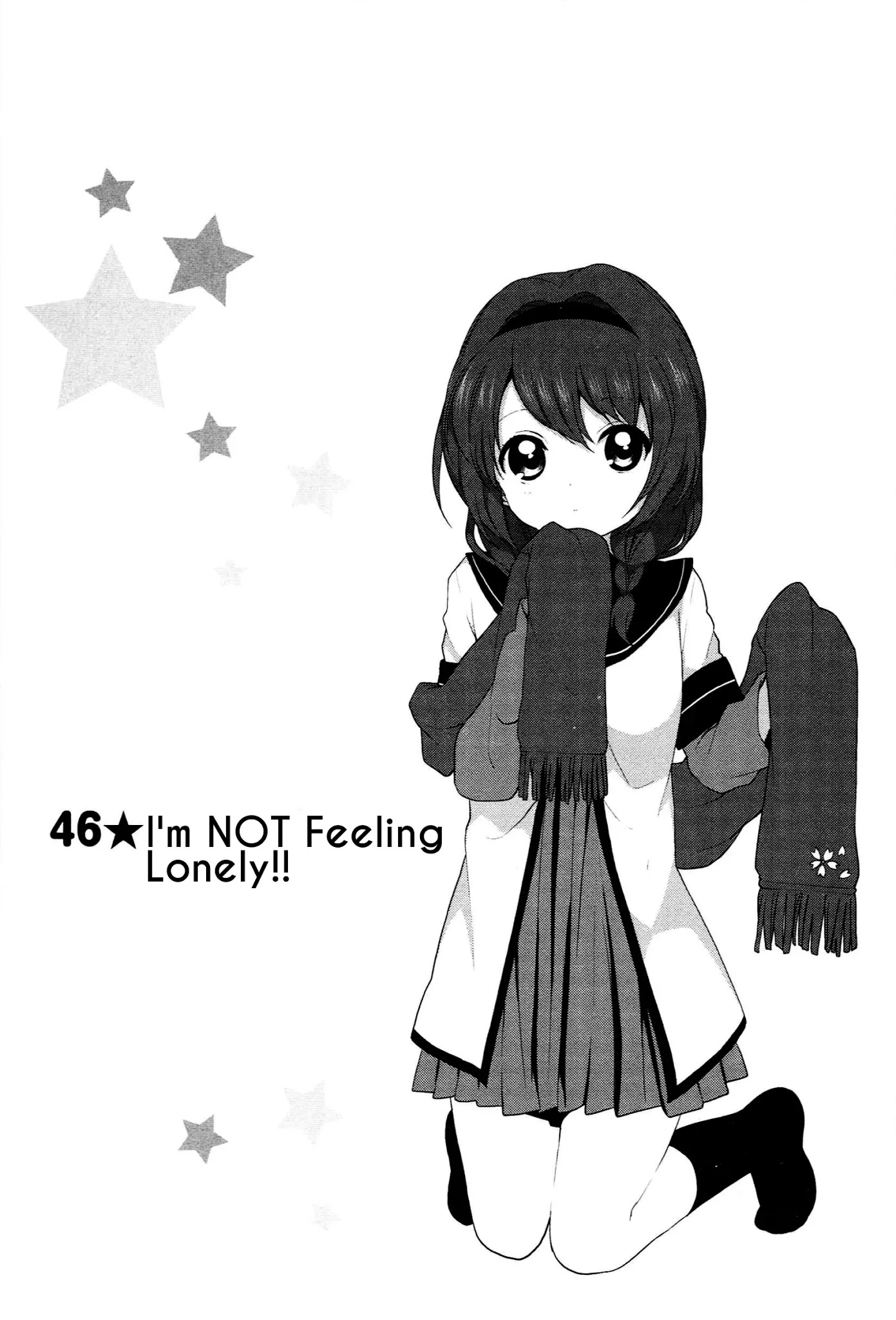 Yuru Yuri Chapter 46 page 1 - Chapter 46: I'm NOT Feeling Lonely!!