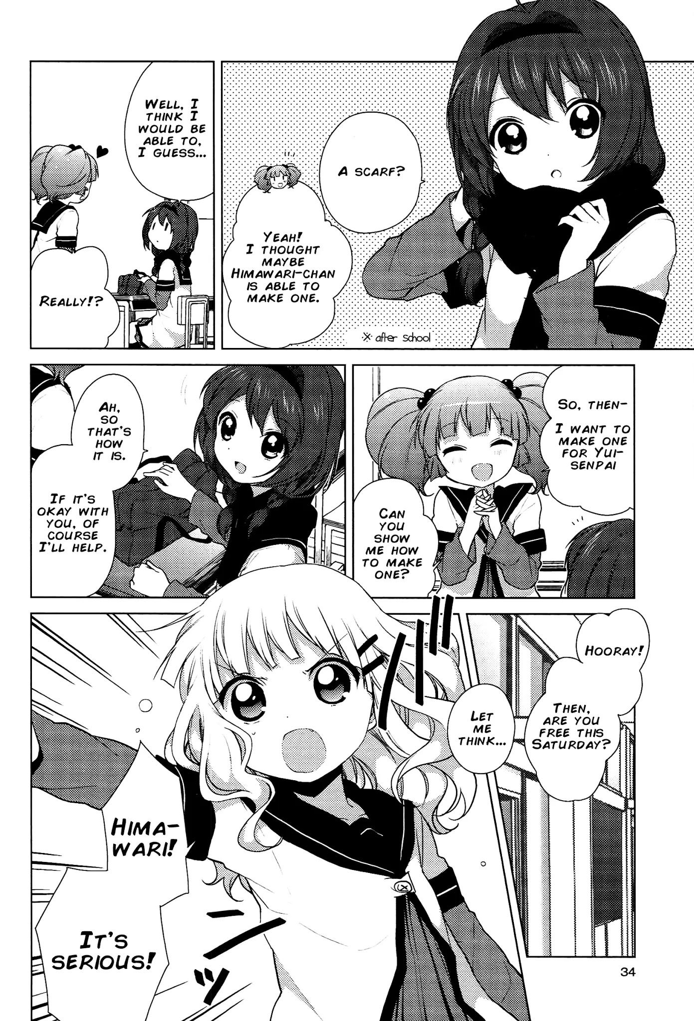 Yuru Yuri Chapter 46 page 2 - Chapter 46: I'm NOT Feeling Lonely!!