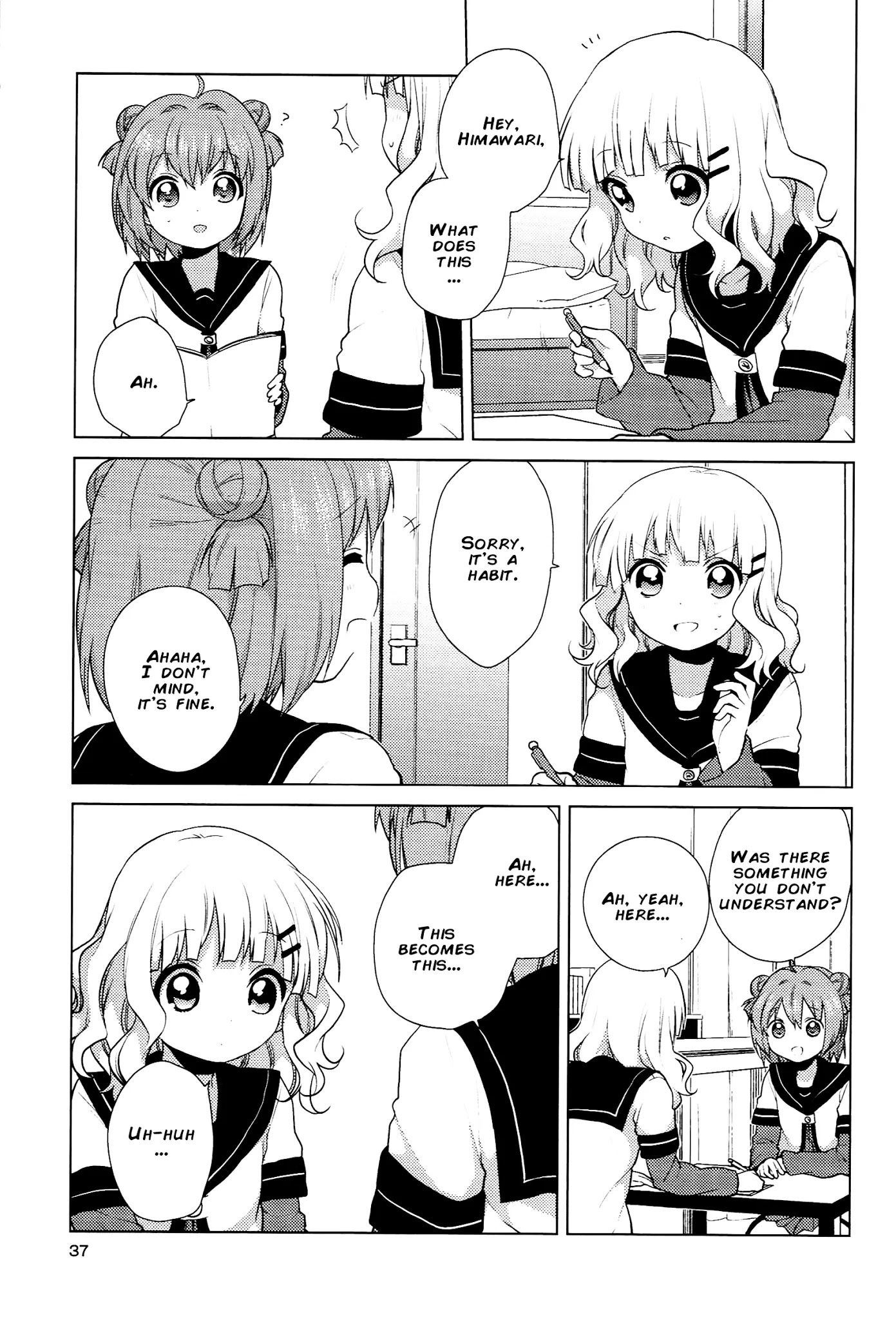 Yuru Yuri Chapter 46 page 5 - Chapter 46: I'm NOT Feeling Lonely!!