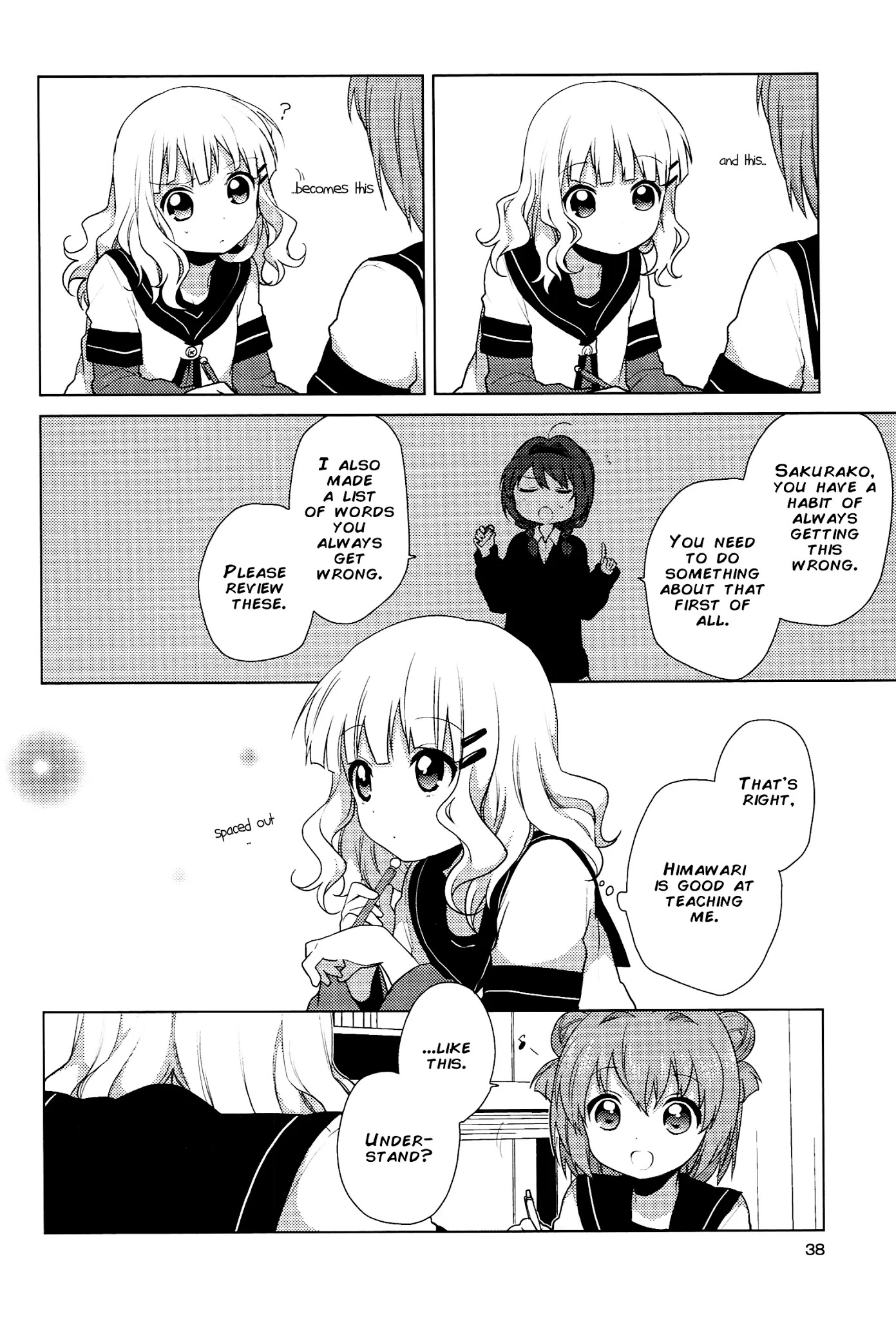 Yuru Yuri Chapter 46 page 6 - Chapter 46: I'm NOT Feeling Lonely!!