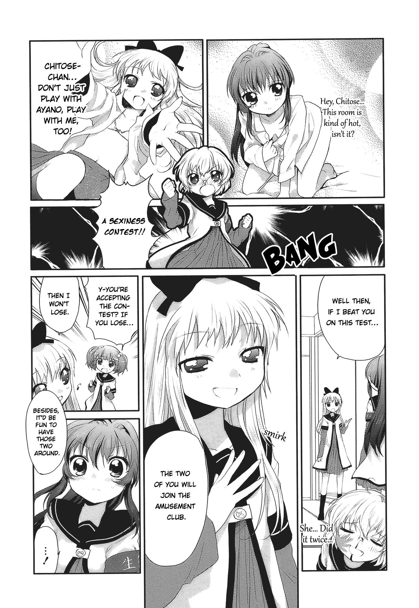 Yuru Yuri Chapter 5 page 7 - Chapter 5: Decisive Battle! The Bakkin Buckingham Palace