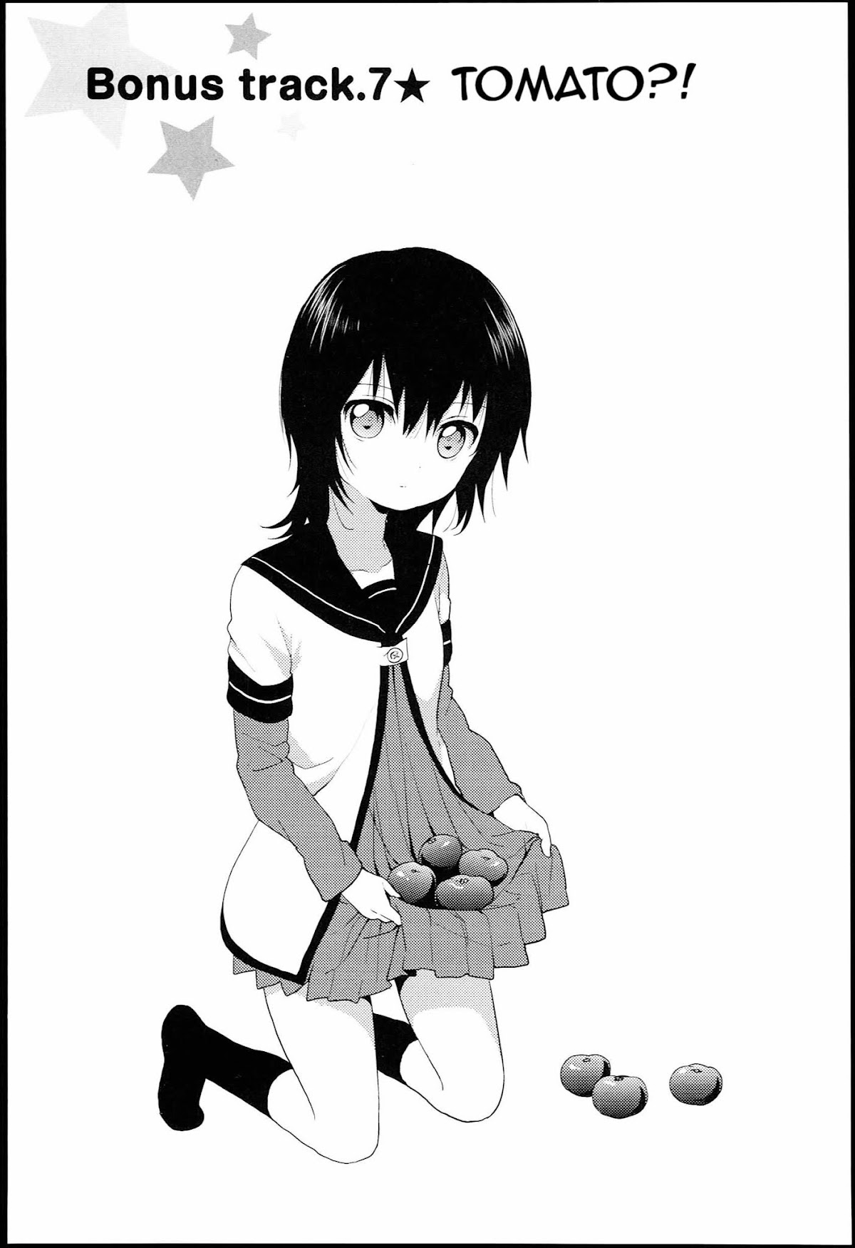 Yuru Yuri Chapter 51.1 page 1 - Chapter 51.01: Bonus Track 7 - Tomato?!