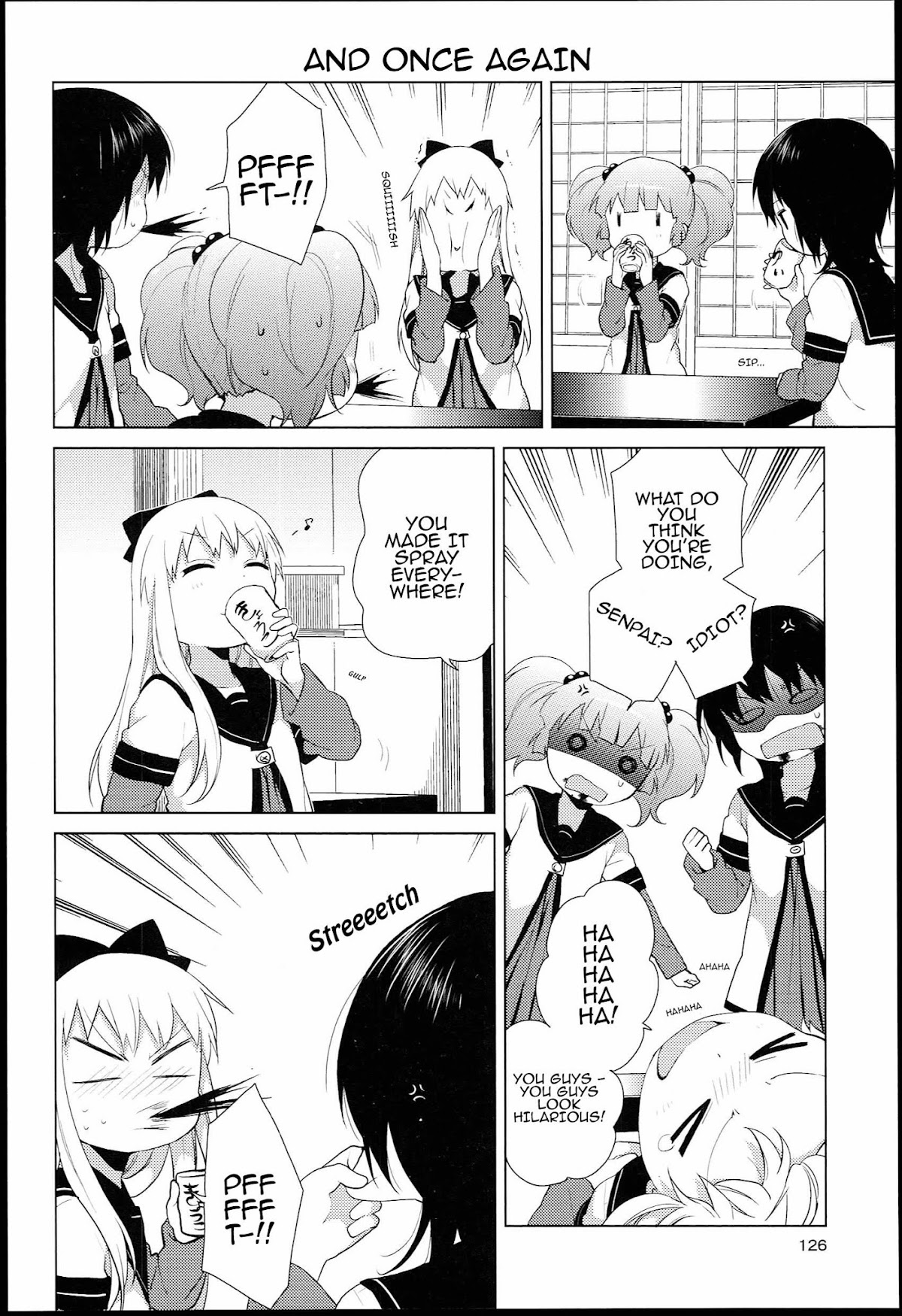 Yuru Yuri Chapter 51.1 page 10 - Chapter 51.01: Bonus Track 7 - Tomato?!