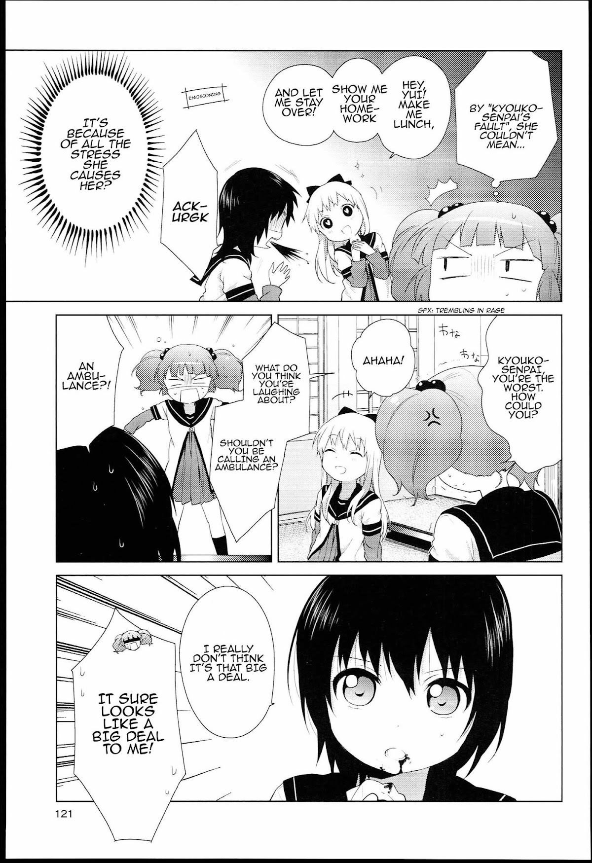 Yuru Yuri Chapter 51.1 page 5 - Chapter 51.01: Bonus Track 7 - Tomato?!