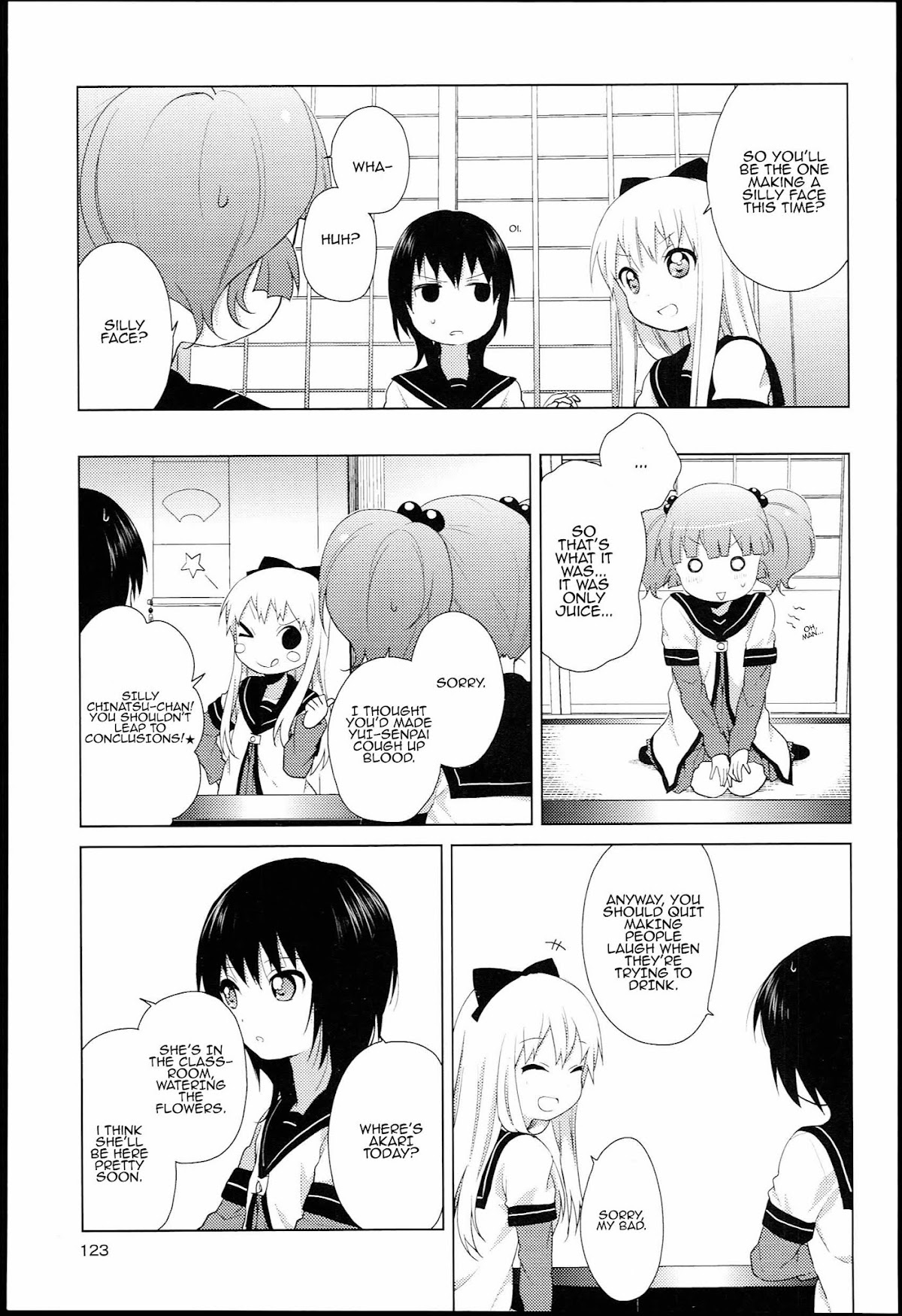 Yuru Yuri Chapter 51.1 page 7 - Chapter 51.01: Bonus Track 7 - Tomato?!