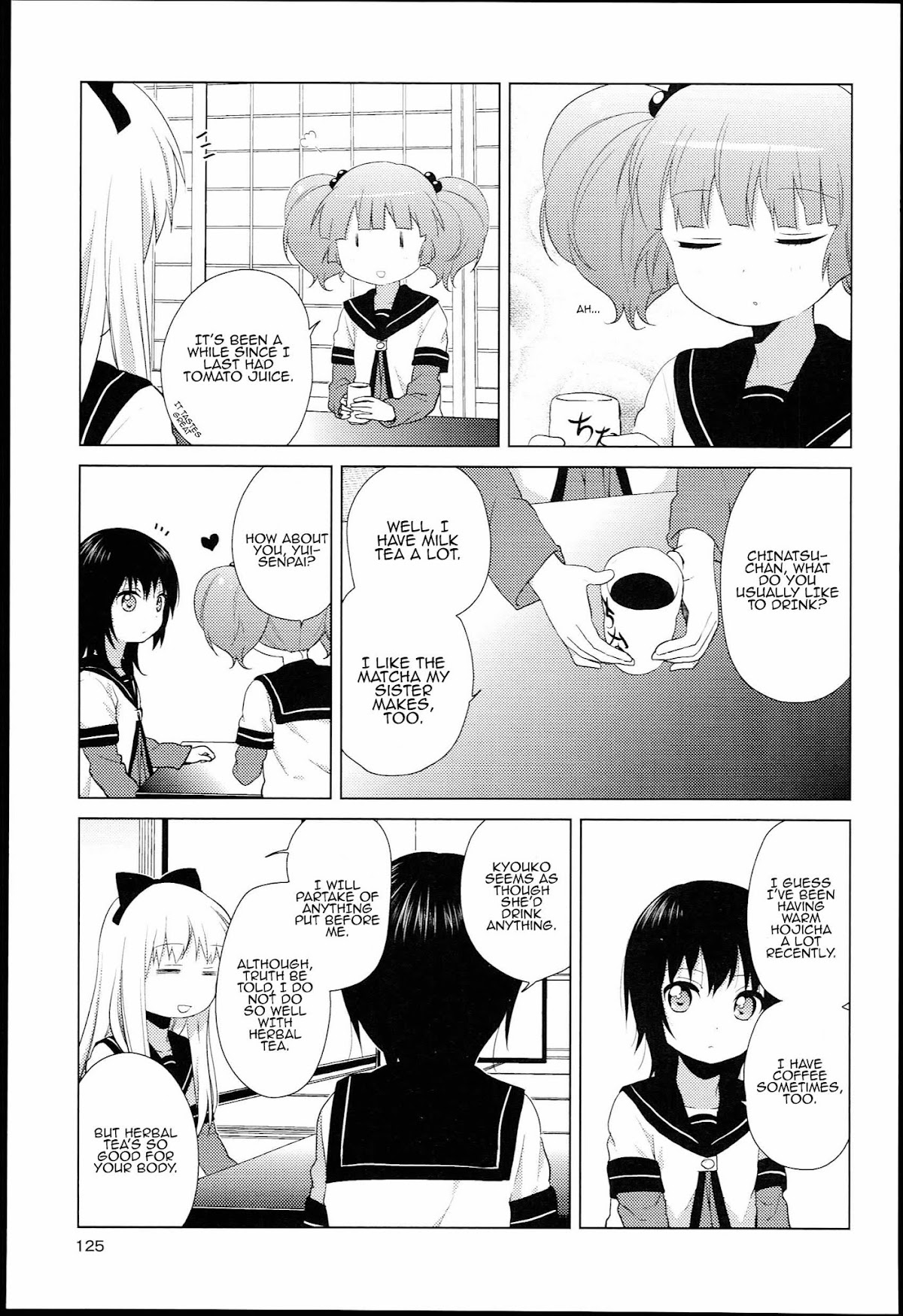 Yuru Yuri Chapter 51.1 page 9 - Chapter 51.01: Bonus Track 7 - Tomato?!