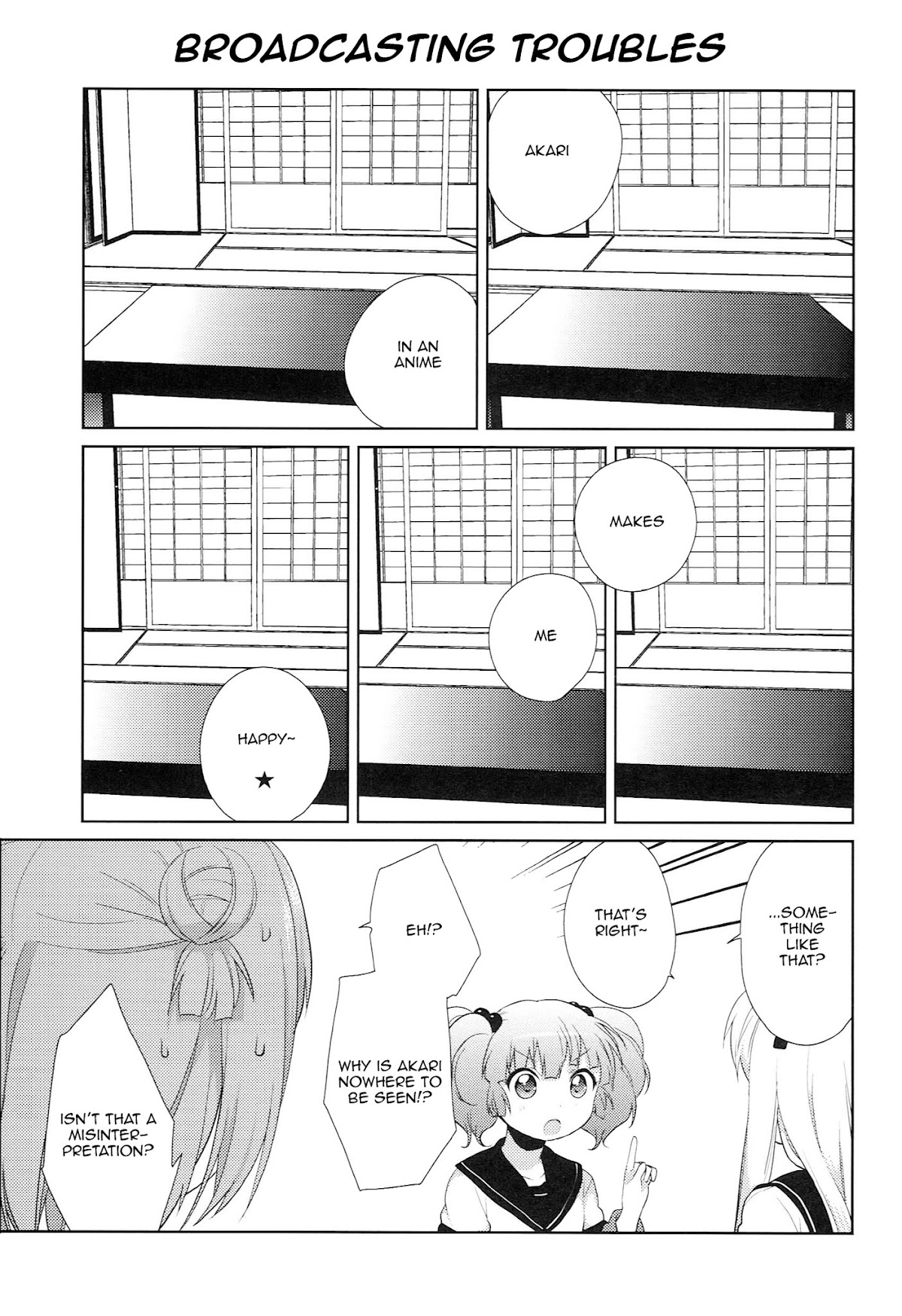 Yuru Yuri Chapter 52.1 page 10 - Chapter 52.1: Special 1 - Oh, Somewhere is the Smell of Money..