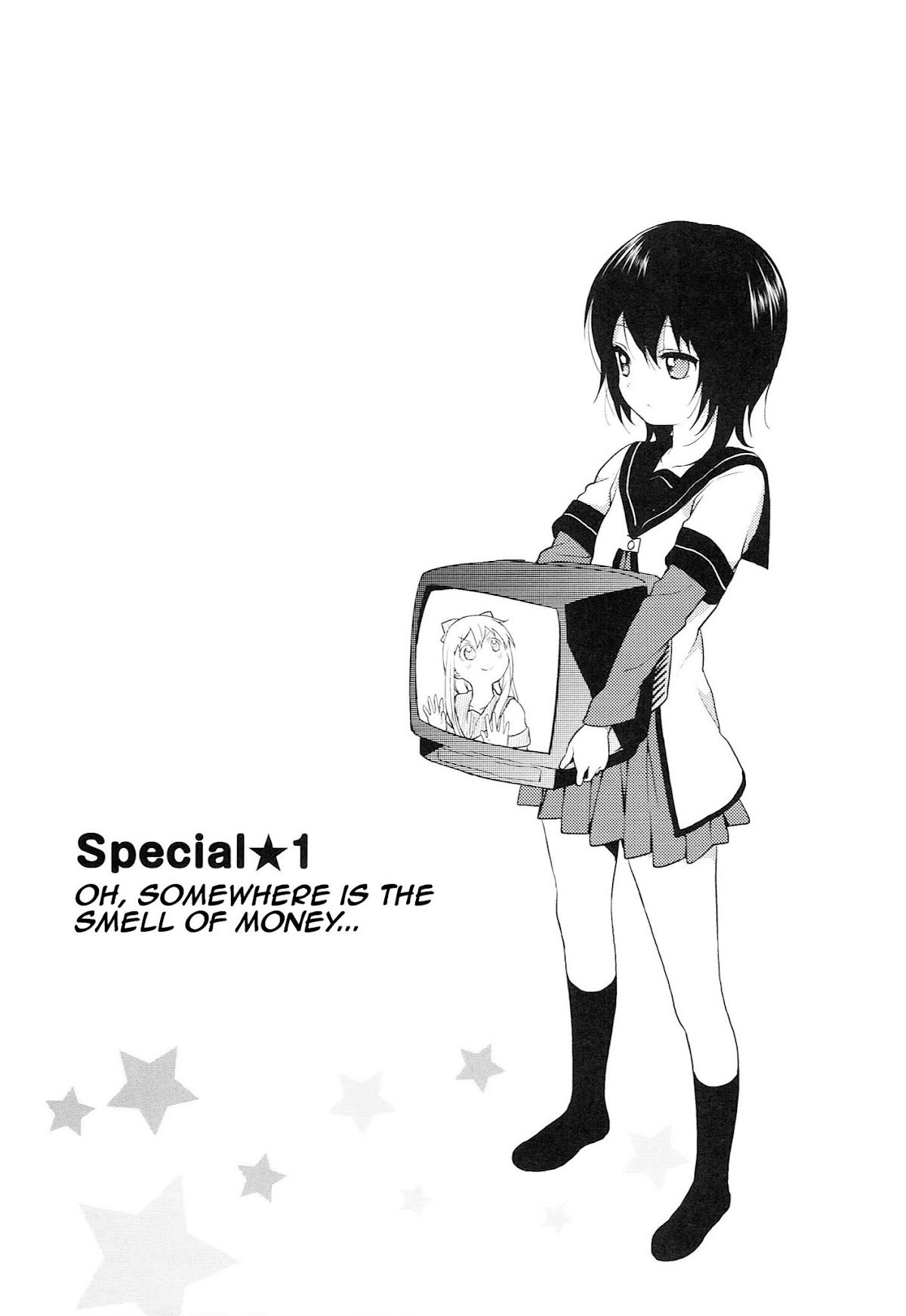 Yuru Yuri Chapter 52.1 page 6 - Chapter 52.1: Special 1 - Oh, Somewhere is the Smell of Money..