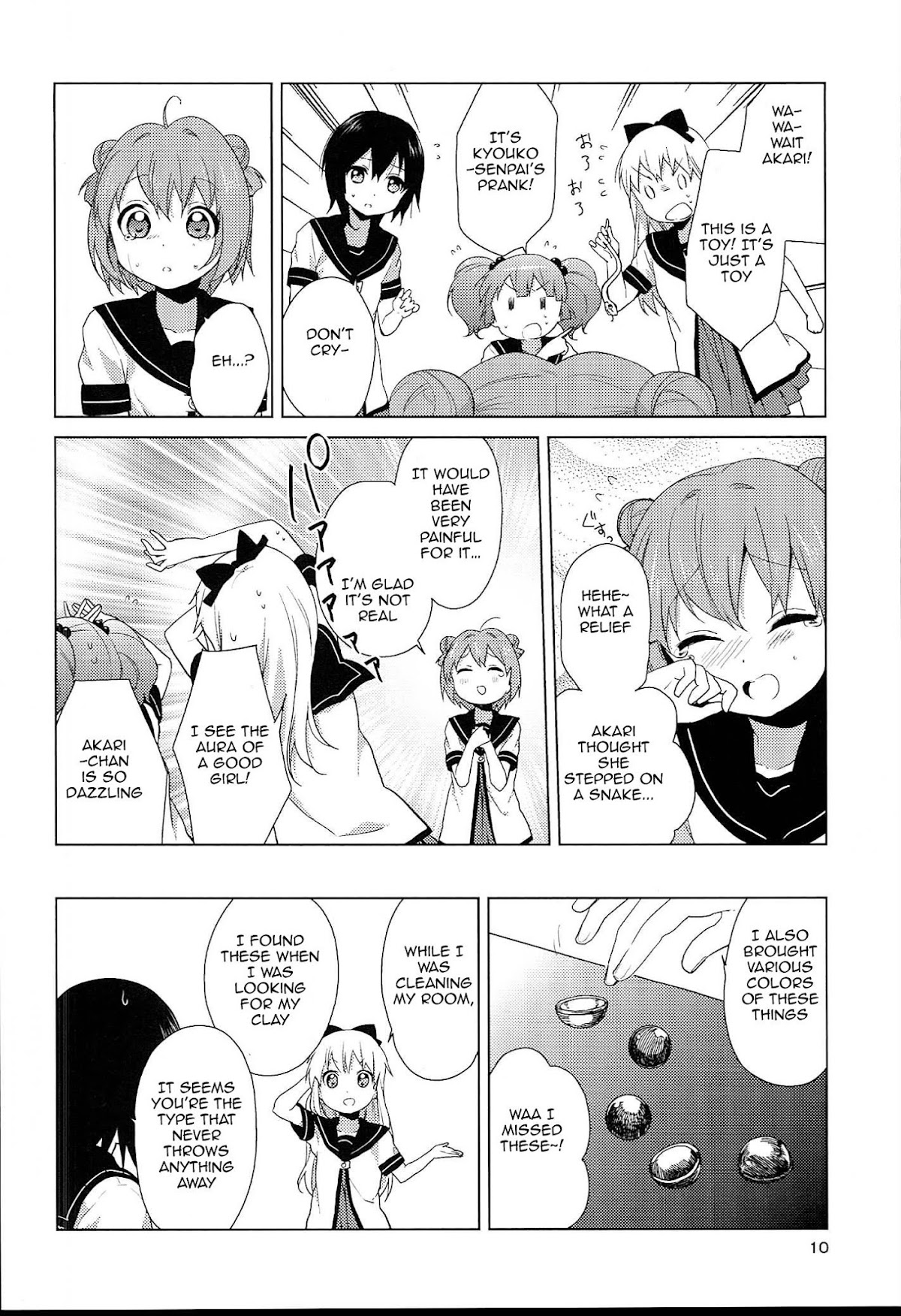 Yuru Yuri Chapter 52.10 page 11 - Chapter 52.10: Intermission 1 - The Angel of Mischief