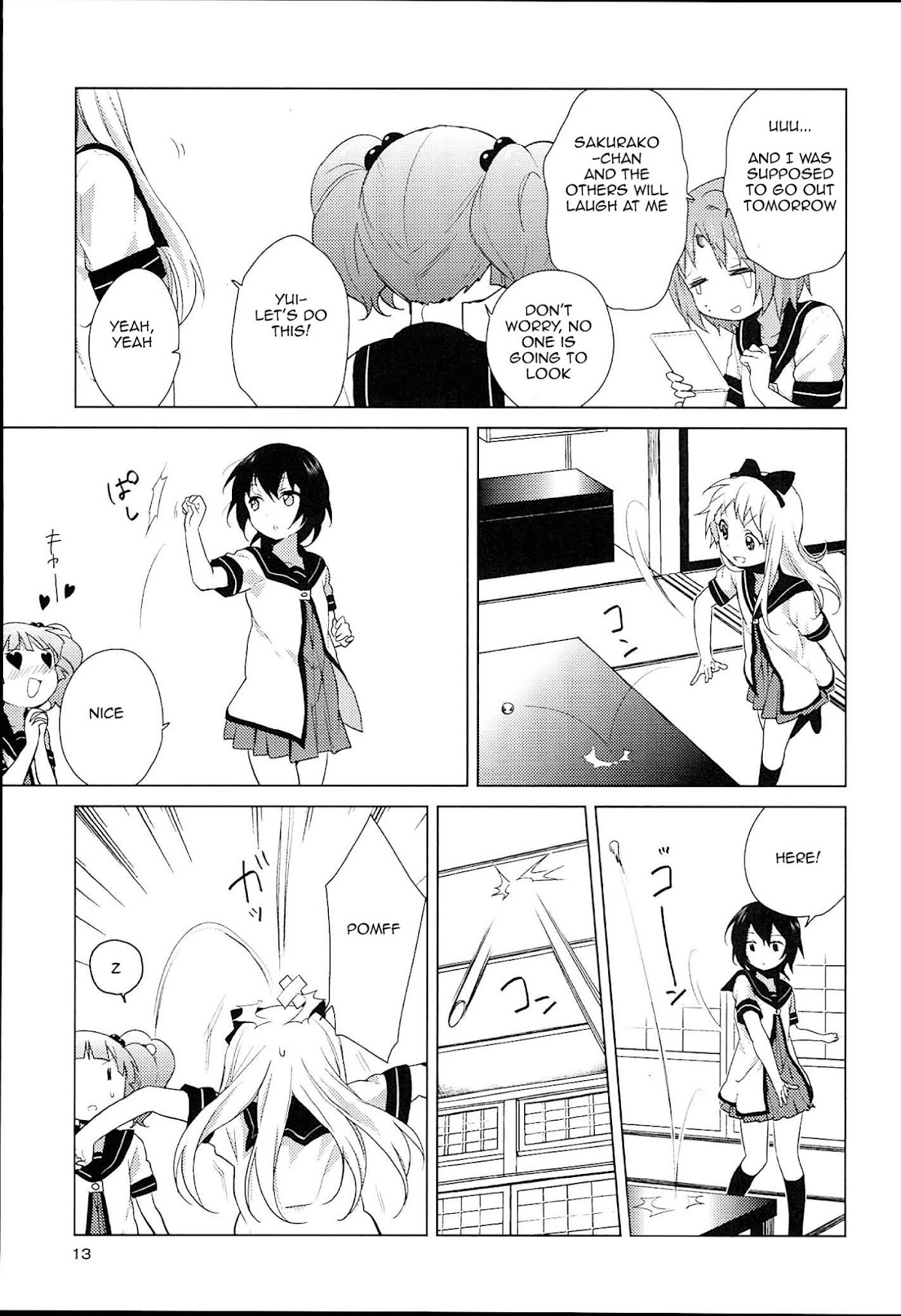 Yuru Yuri Chapter 52.10 page 14 - Chapter 52.10: Intermission 1 - The Angel of Mischief