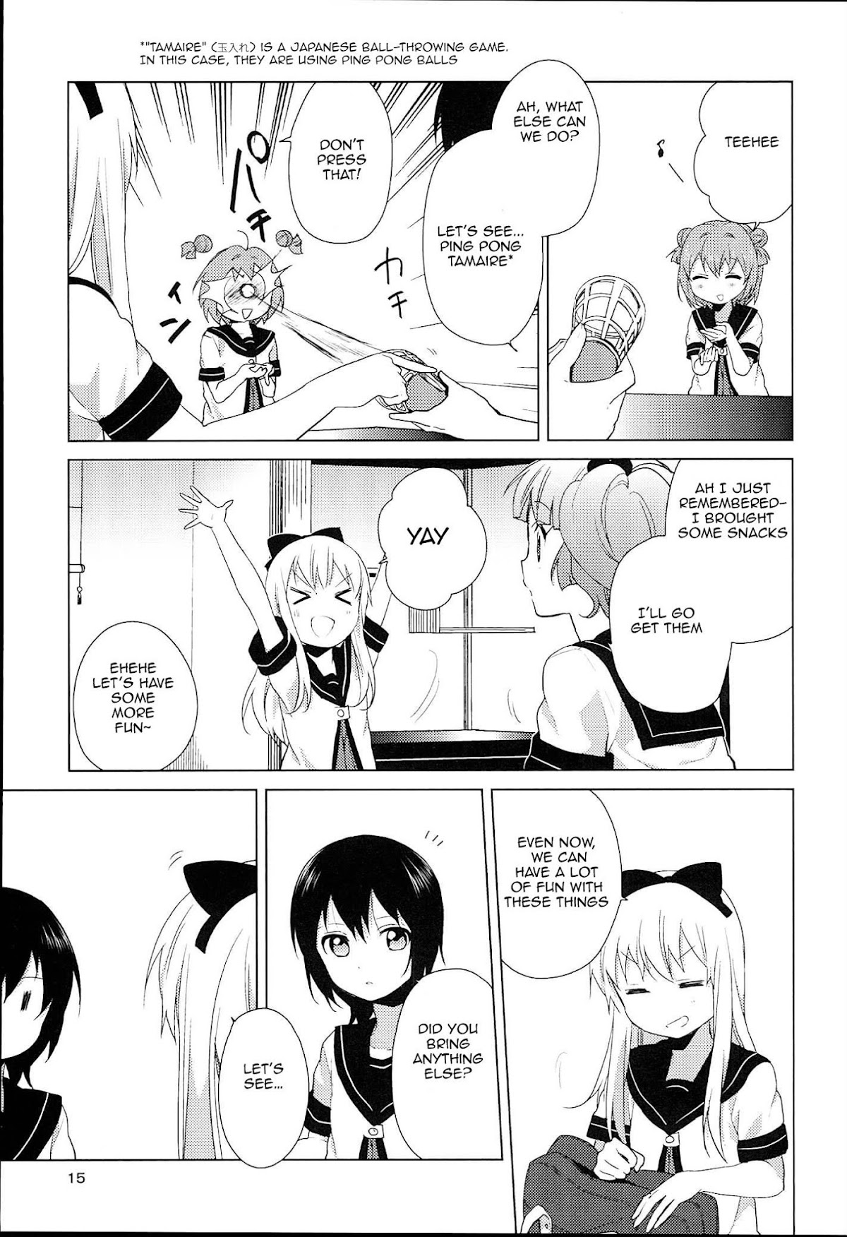 Yuru Yuri Chapter 52.10 page 16 - Chapter 52.10: Intermission 1 - The Angel of Mischief