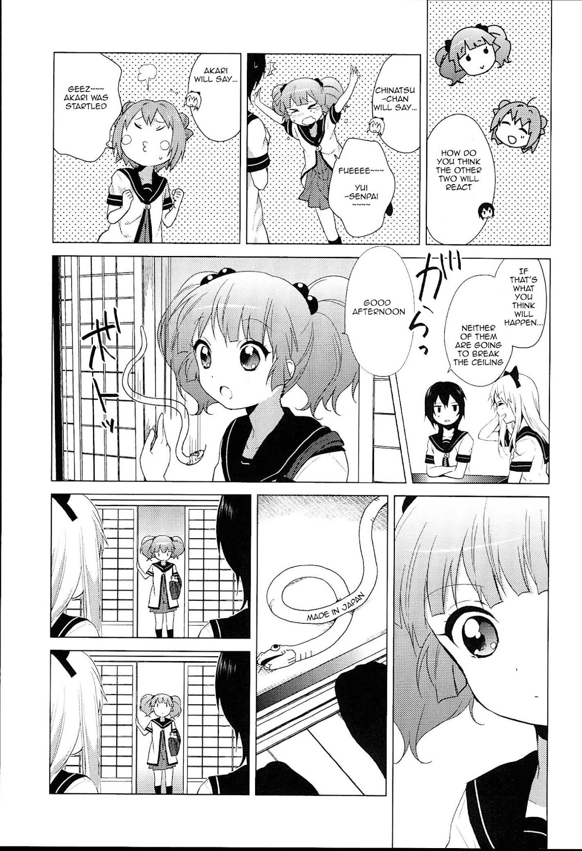 Yuru Yuri Chapter 52.10 page 8 - Chapter 52.10: Intermission 1 - The Angel of Mischief