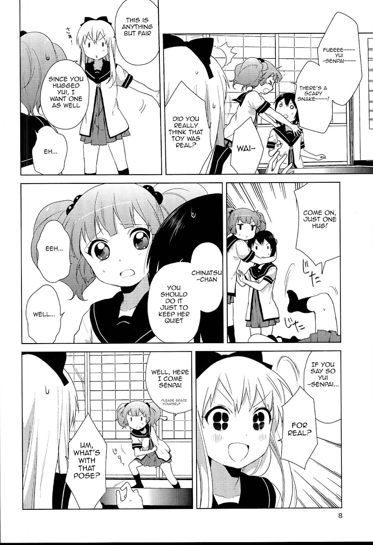 Yuru Yuri Chapter 52.10 page 9 - Chapter 52.10: Intermission 1 - The Angel of Mischief