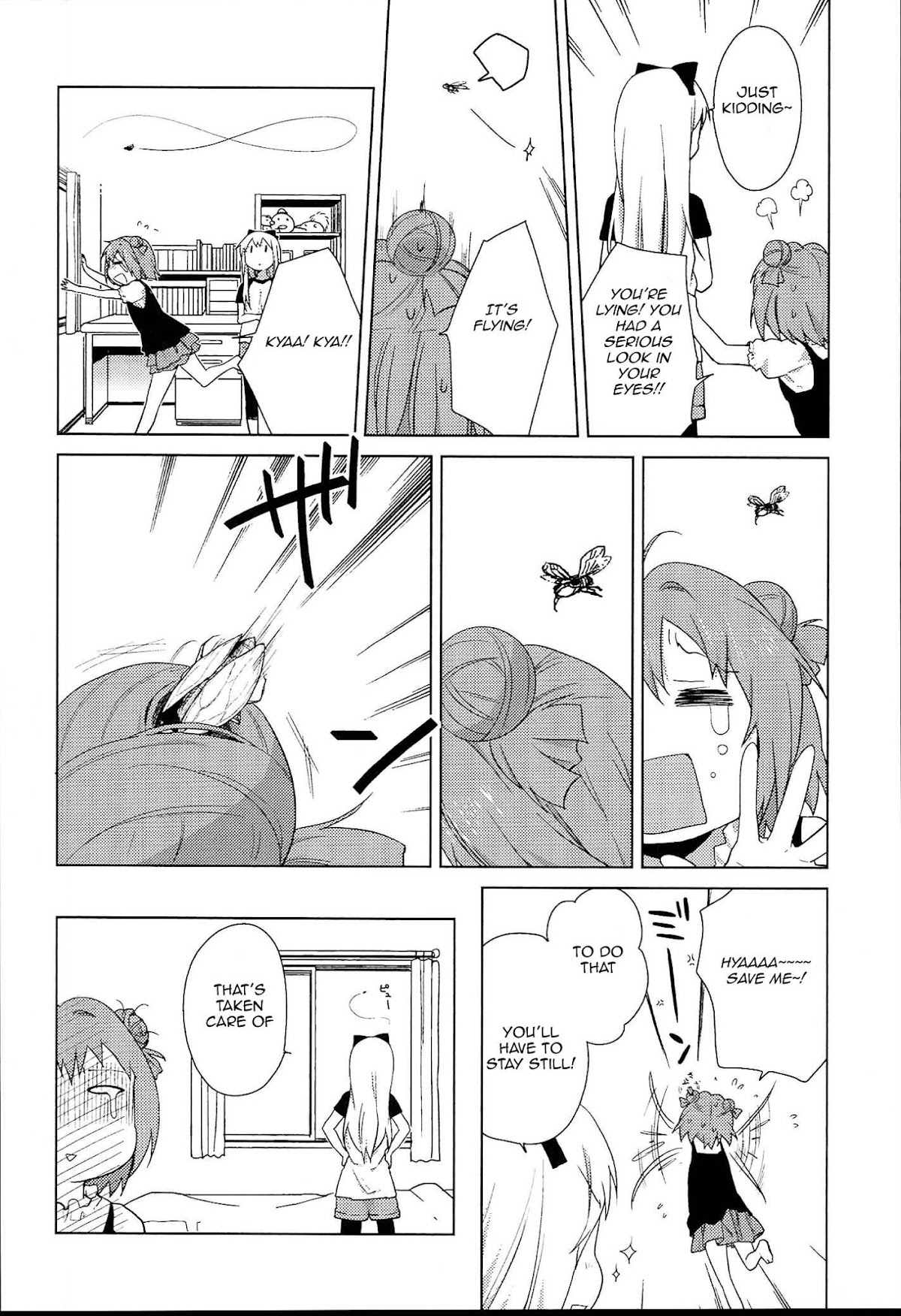 Yuru Yuri Chapter 52.11 page 10 - Chapter 52.11: Intermission 2 - The Three THousand Mile Search for Cold Air