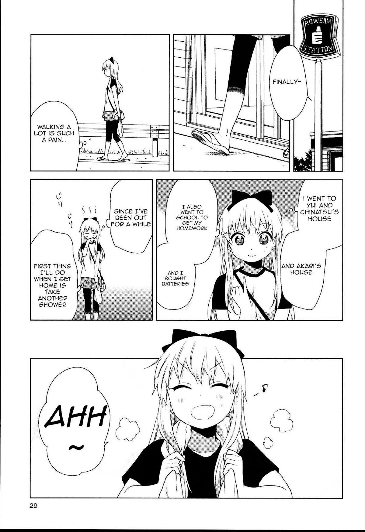 Yuru Yuri Chapter 52.11 page 11 - Chapter 52.11: Intermission 2 - The Three THousand Mile Search for Cold Air