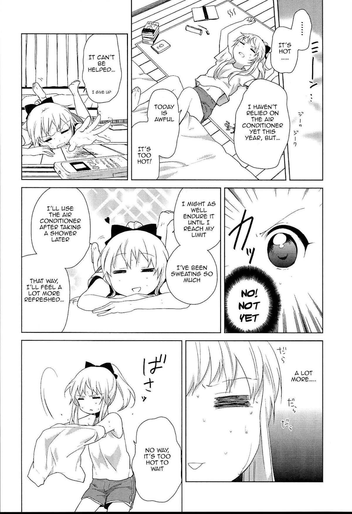 Yuru Yuri Chapter 52.11 page 2 - Chapter 52.11: Intermission 2 - The Three THousand Mile Search for Cold Air