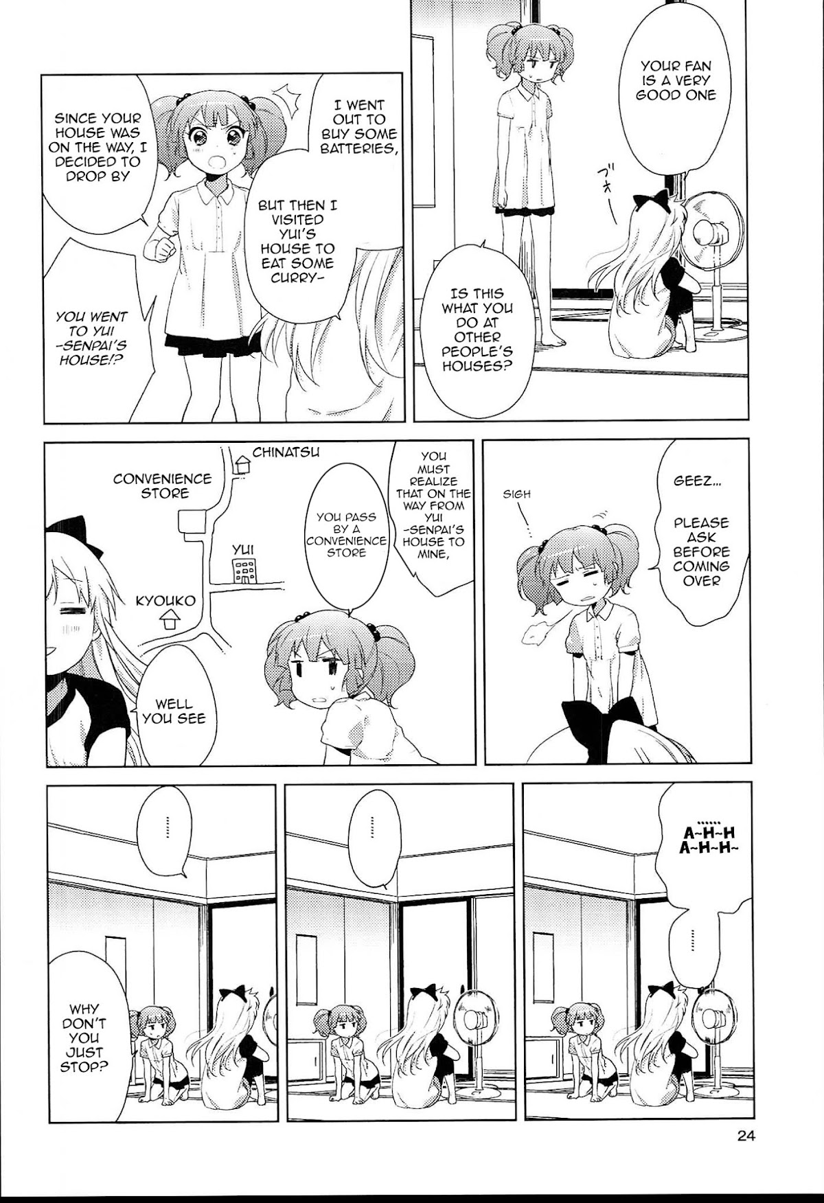 Yuru Yuri Chapter 52.11 page 6 - Chapter 52.11: Intermission 2 - The Three THousand Mile Search for Cold Air