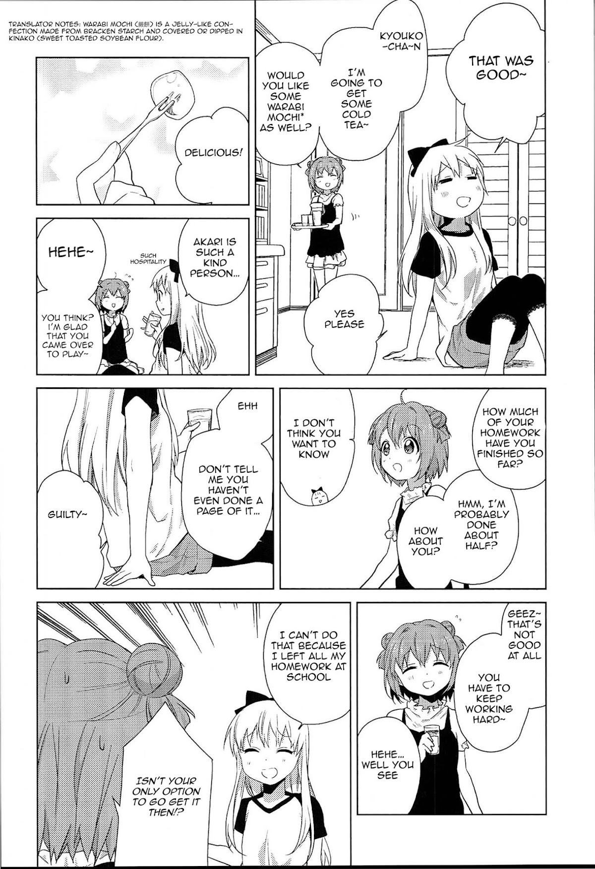 Yuru Yuri Chapter 52.11 page 8 - Chapter 52.11: Intermission 2 - The Three THousand Mile Search for Cold Air