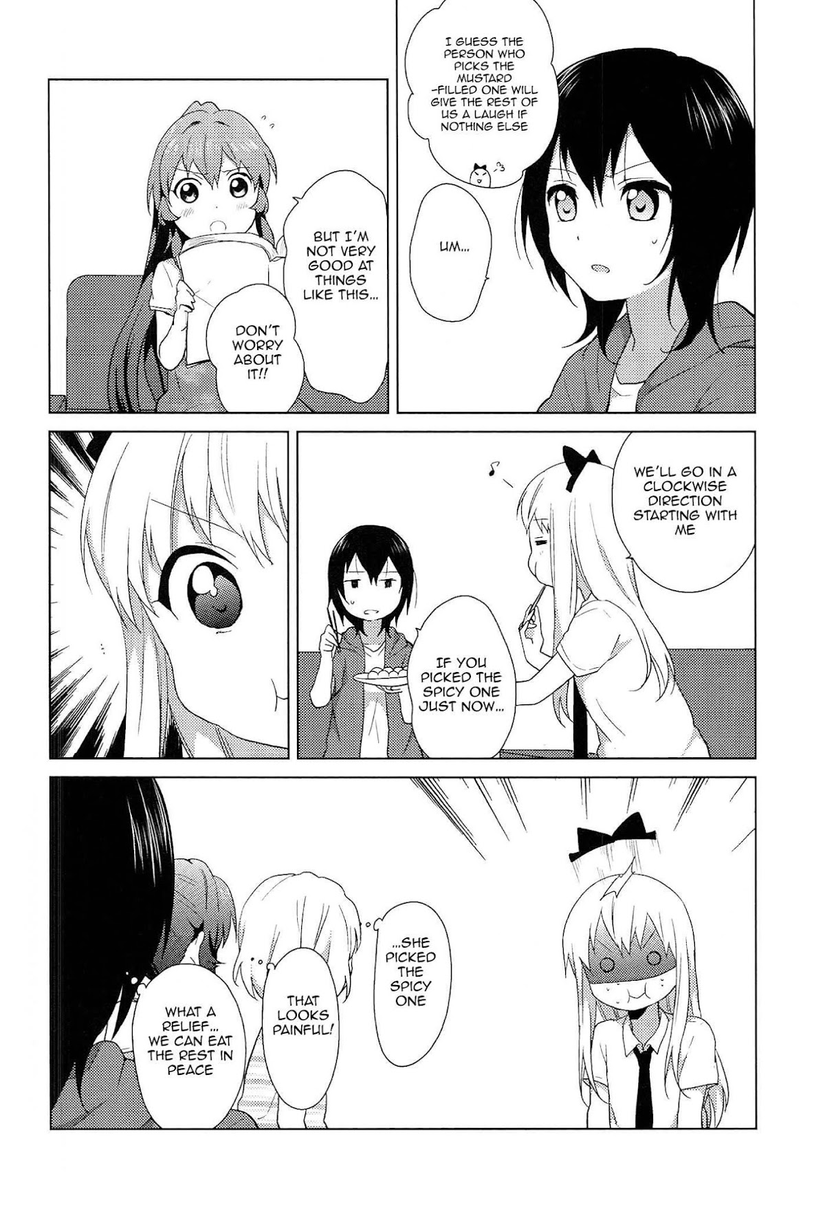 Yuru Yuri Chapter 52.13 page 12 - Chapter 52.13: Intermission 4 - Let's Sing!? Mirakurun♪