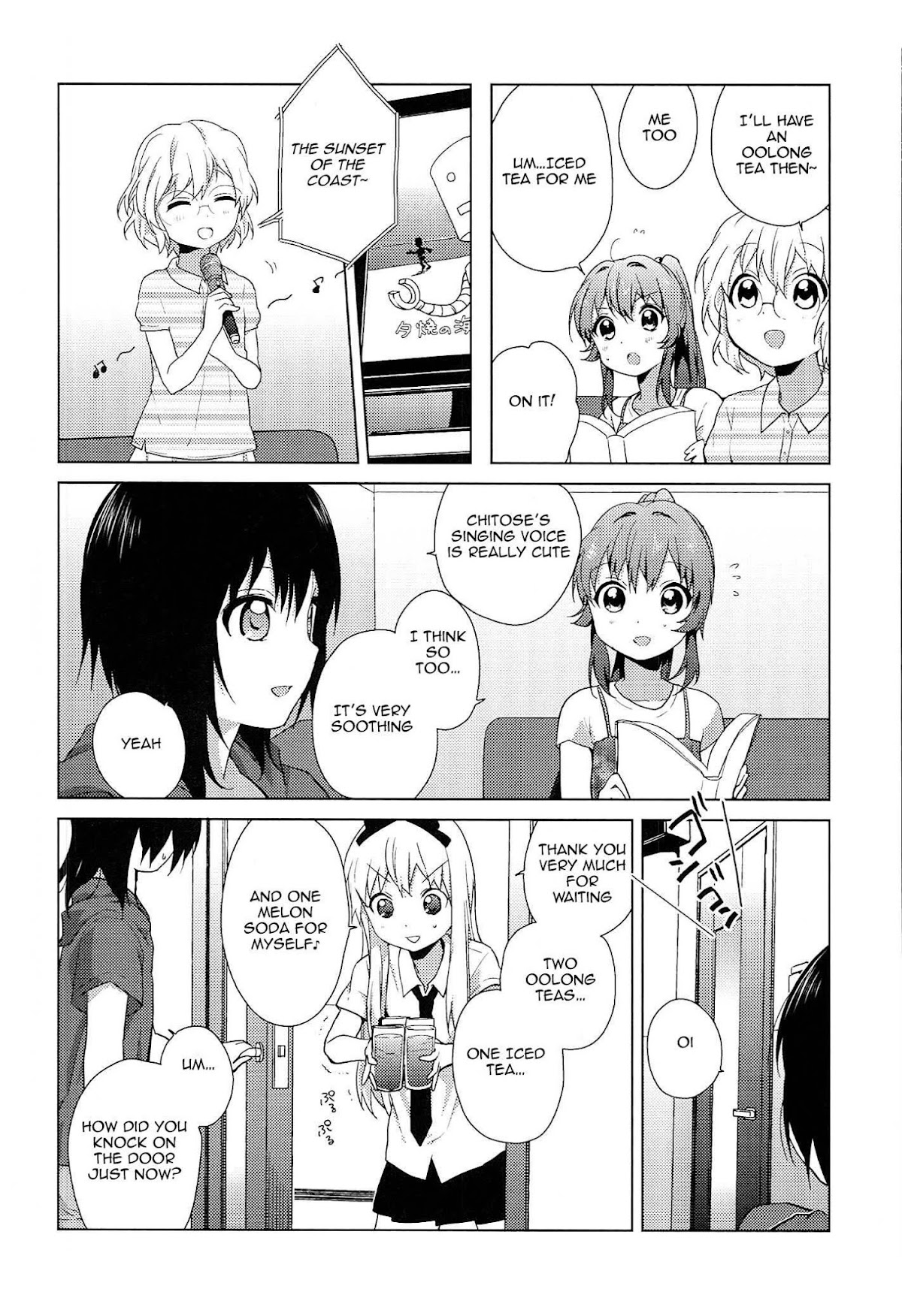 Yuru Yuri Chapter 52.13 page 4 - Chapter 52.13: Intermission 4 - Let's Sing!? Mirakurun♪
